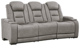 Ashley Furniture The Man-Den - Power Reclining Sofa | Meri Furniture