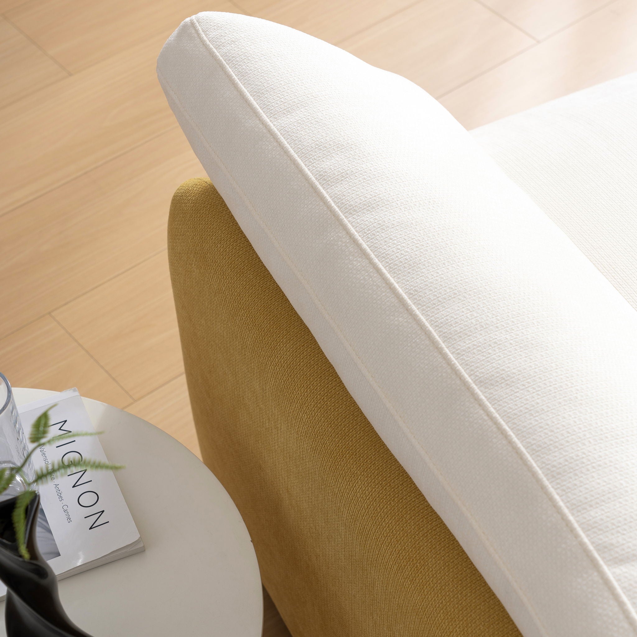 Oversized Single Sofa Chair Wide And Deep Seat, Modern Upholstered Comfy Blocking Couch Lounge With Pillows