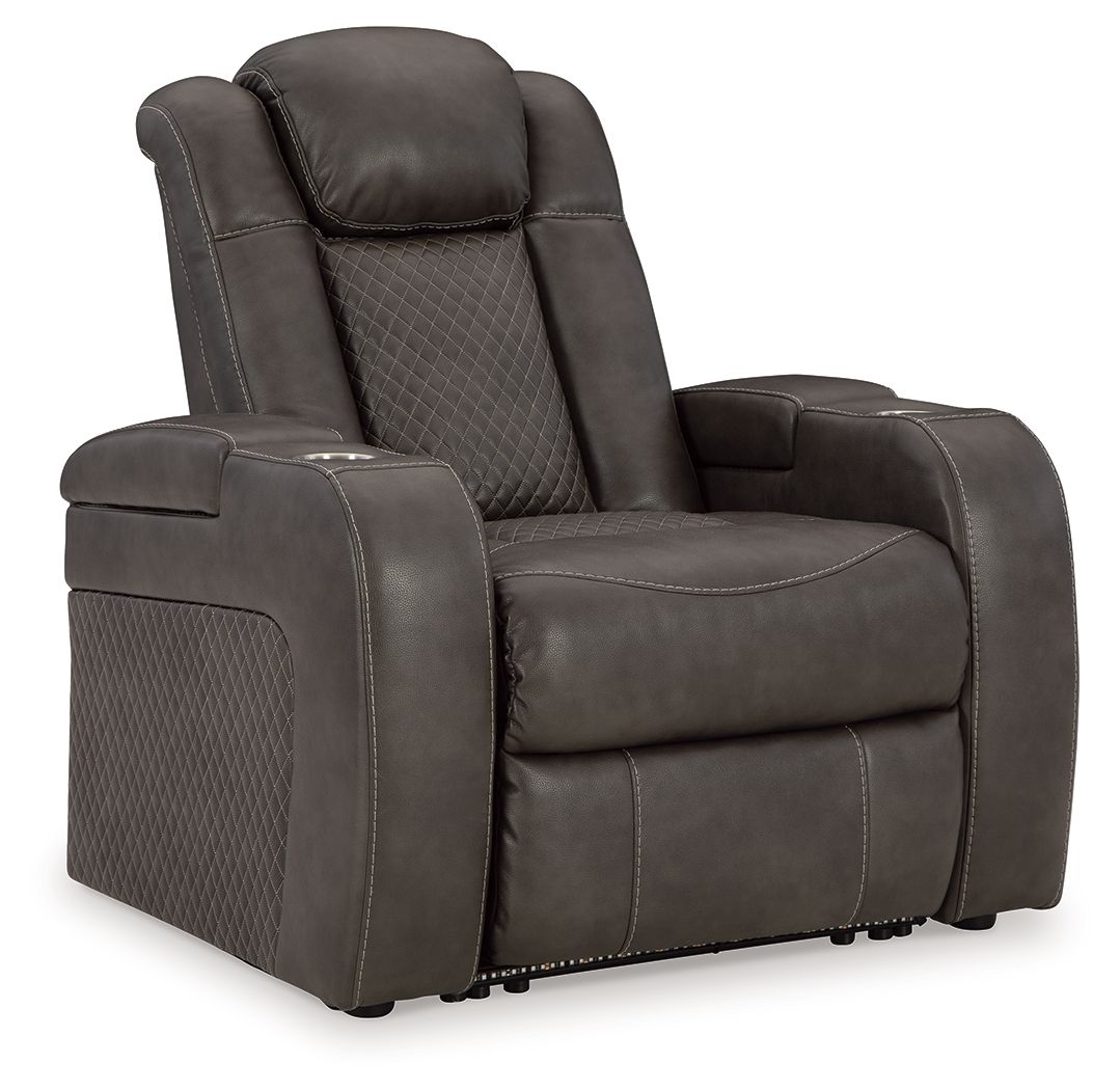 Signature Design by Ashley® Fyne-dyme - Power Recliner/Adj Headrest | Meri Furniture
