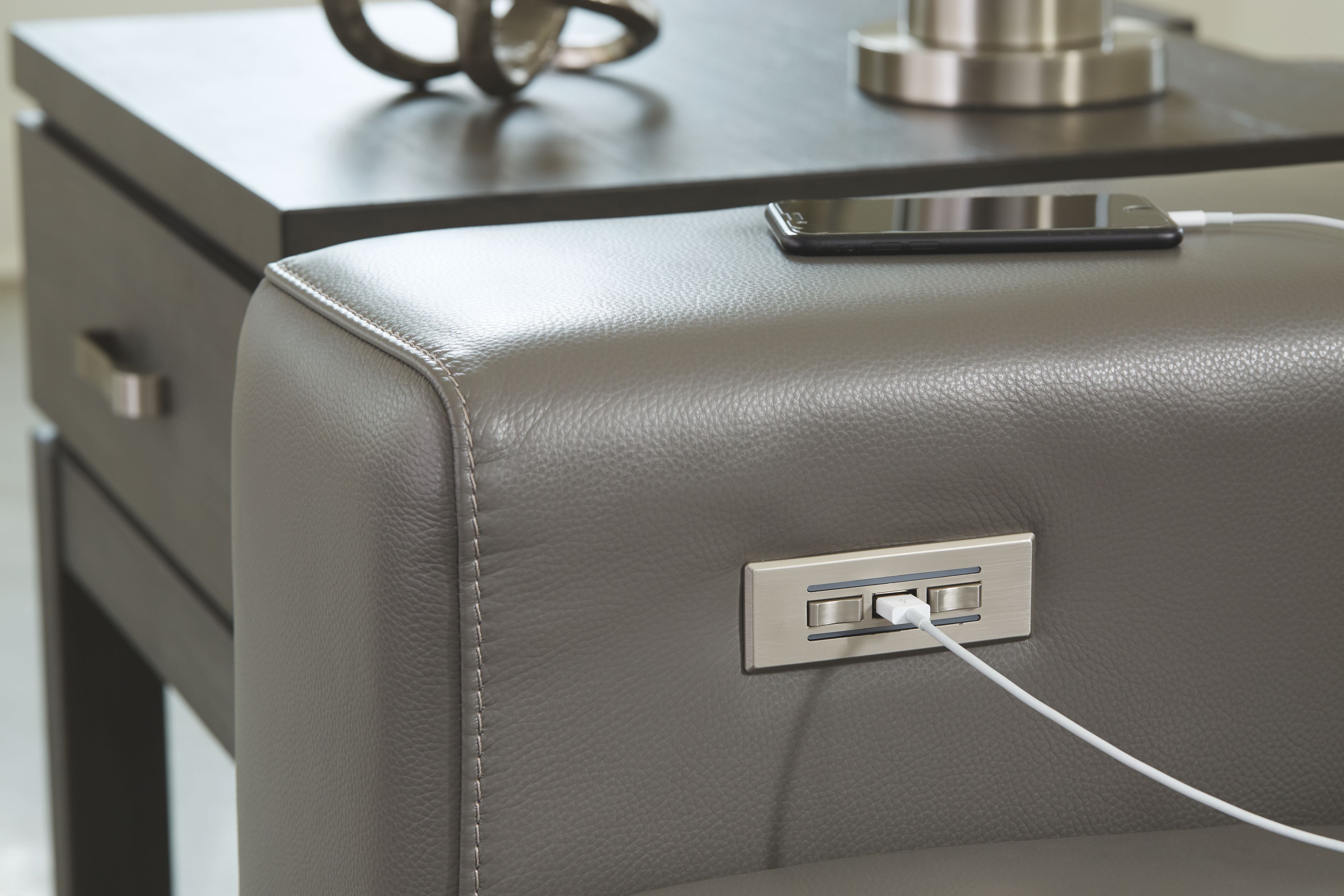 Signature Design by Ashley® Texline - Power Reclining Sectional | Meri Furniture