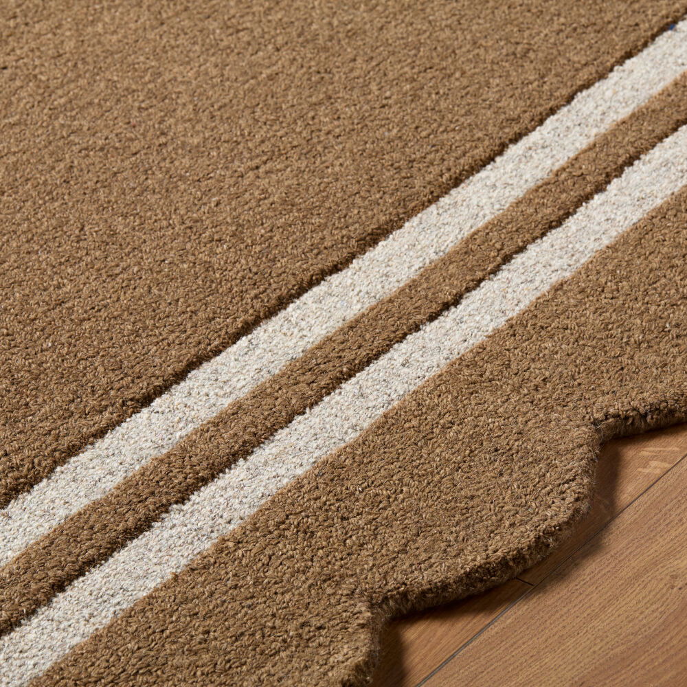 Scalloped Handmade Rug
