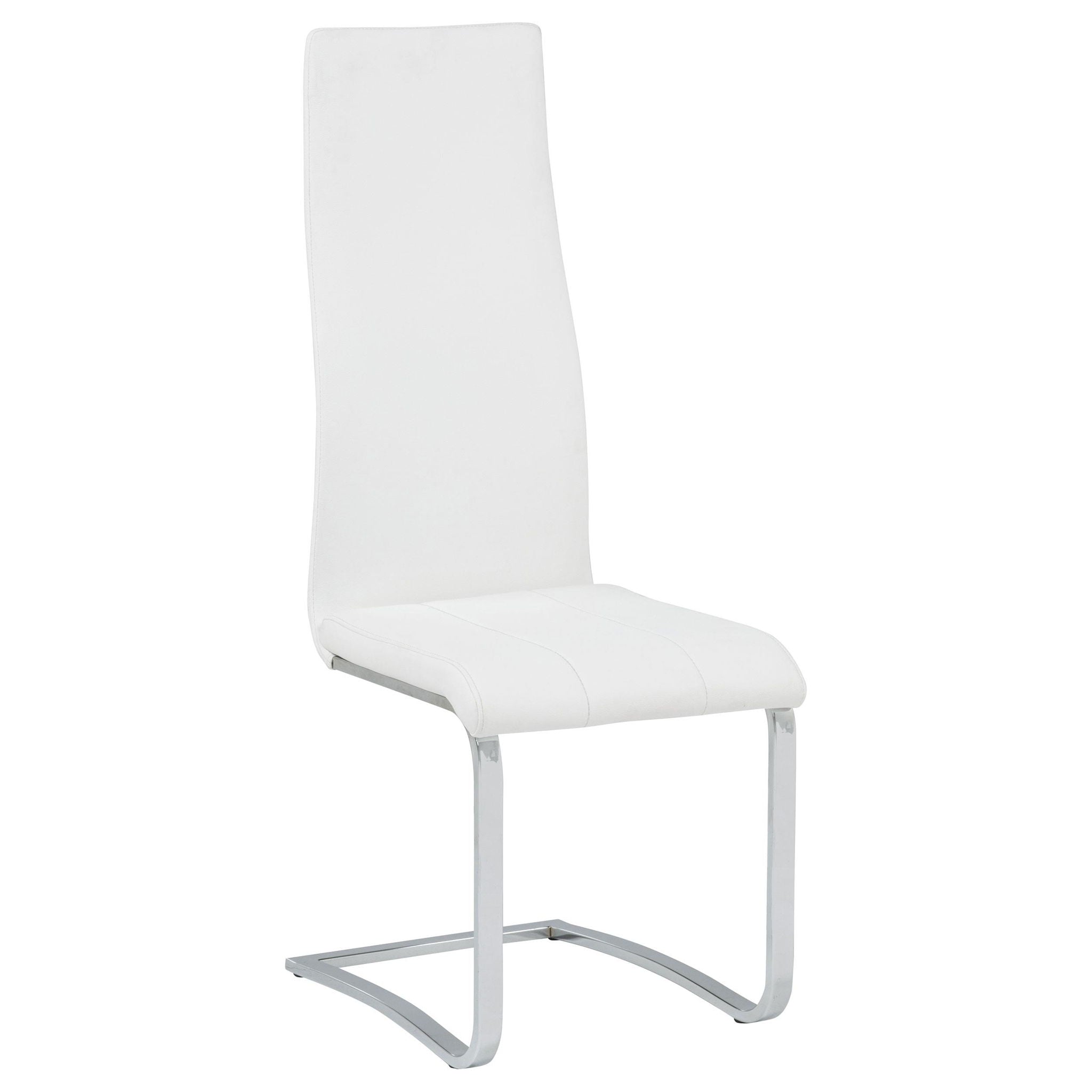 Montclair Upholstered Dining Side Chair White (Set of 4)