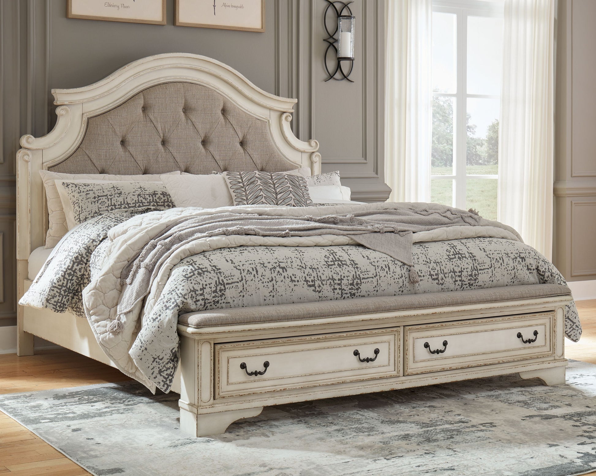 Signature Design by Ashley® Realyn - Storage Bedroom Set | Meri Furniture