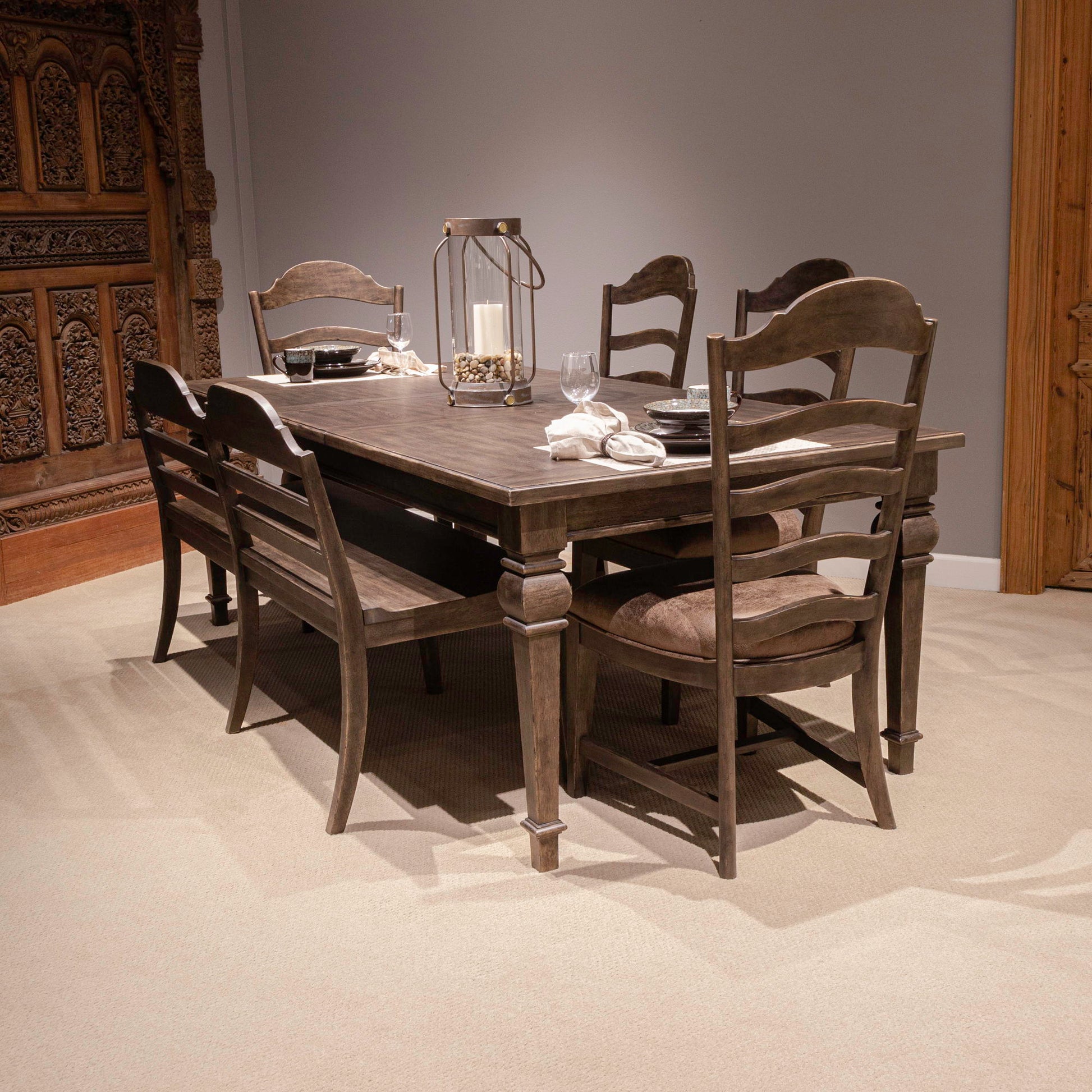 Liberty Furniture Paradise Valley - Rectangular Table Set | Meri Furniture
