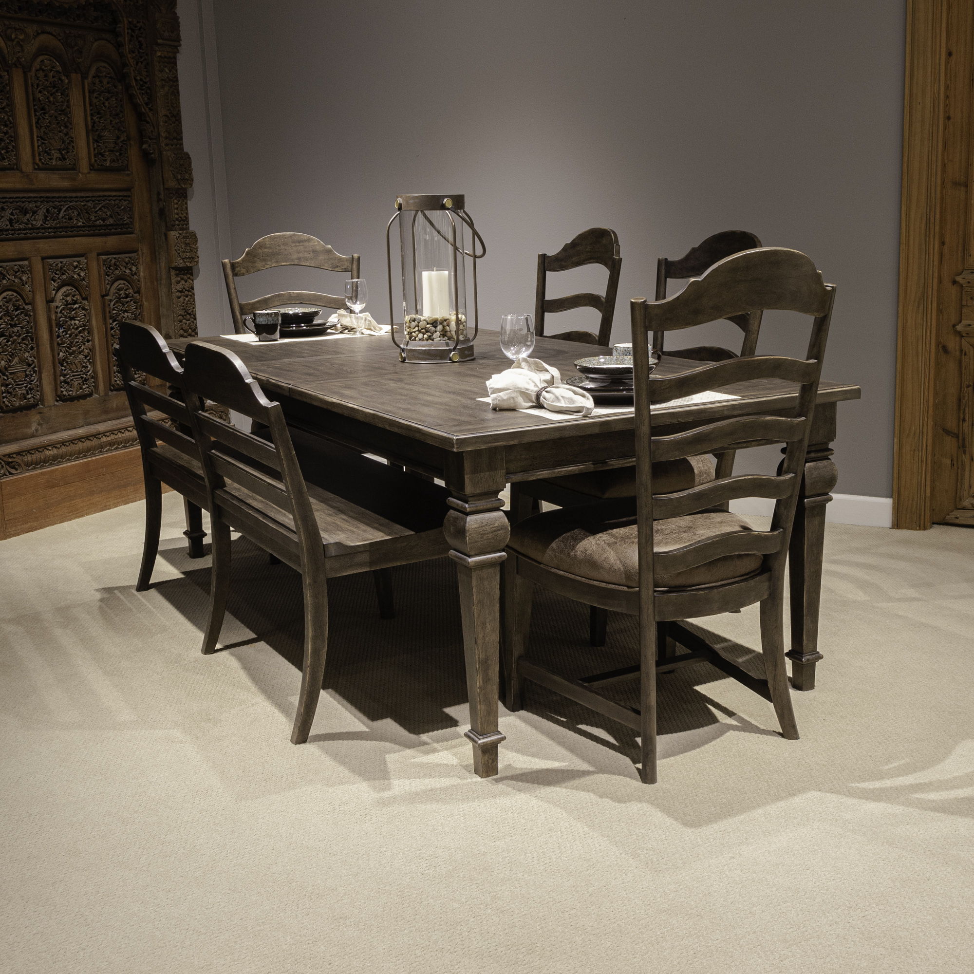 Liberty Furniture Paradise Valley - Rectangular Table Set | Meri Furniture