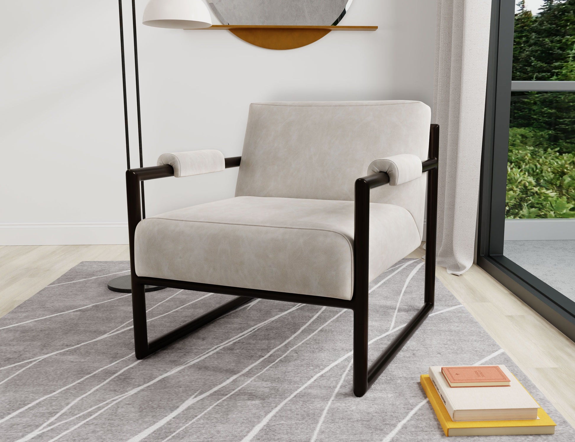 International Furniture Direct Galena - Armchair | Meri Furniture