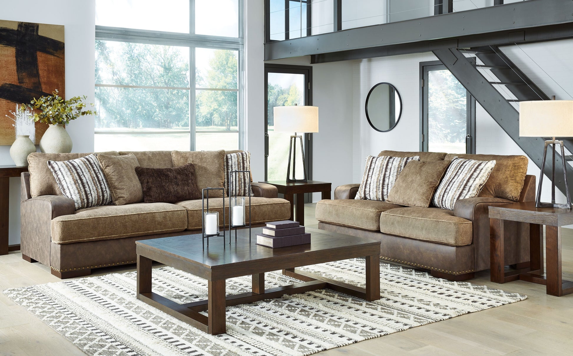 Signature Design by Ashley® Alesbury - Living Room Set | Meri Furniture