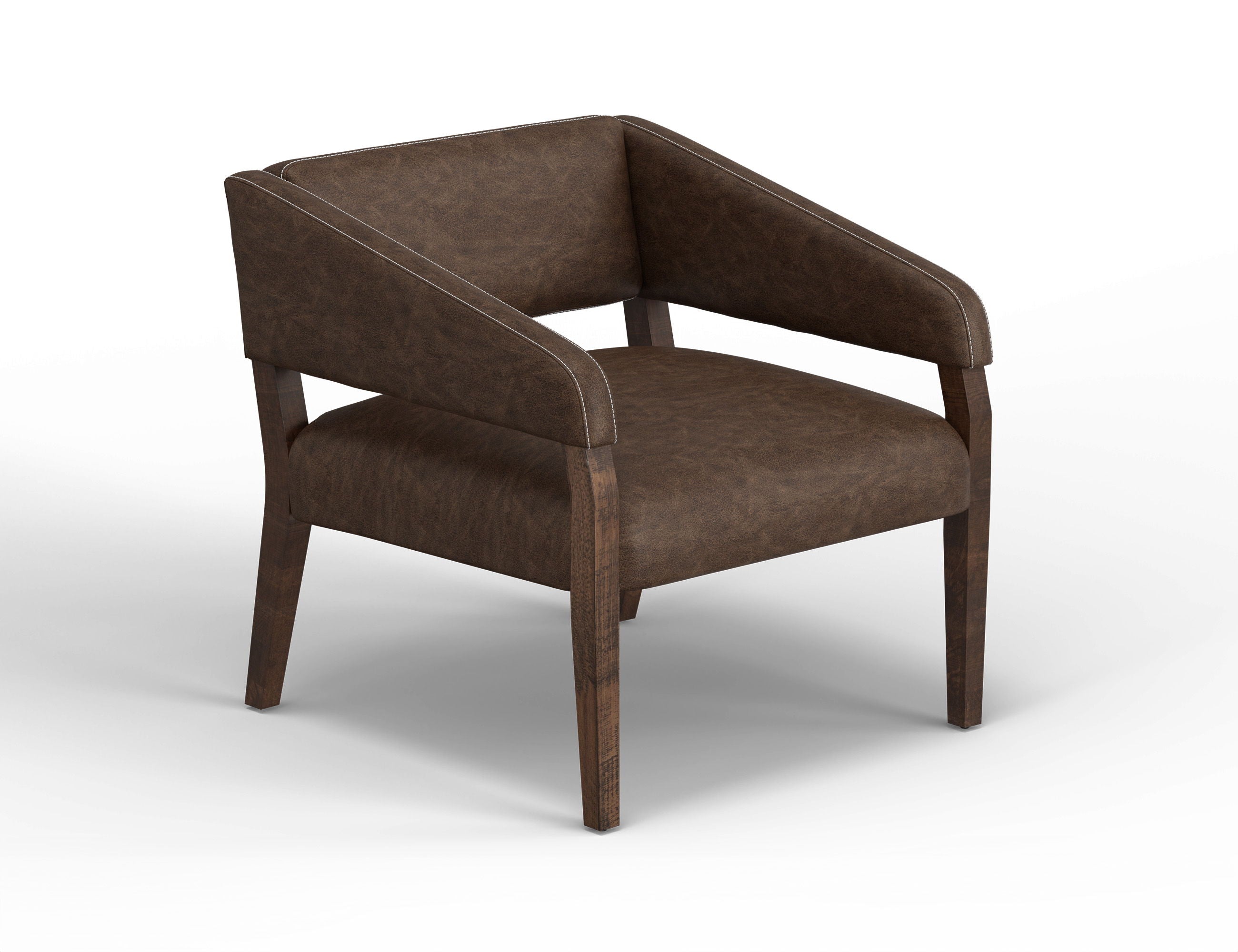 International Furniture Direct Murcia - Armchair - Brown | Meri Furniture