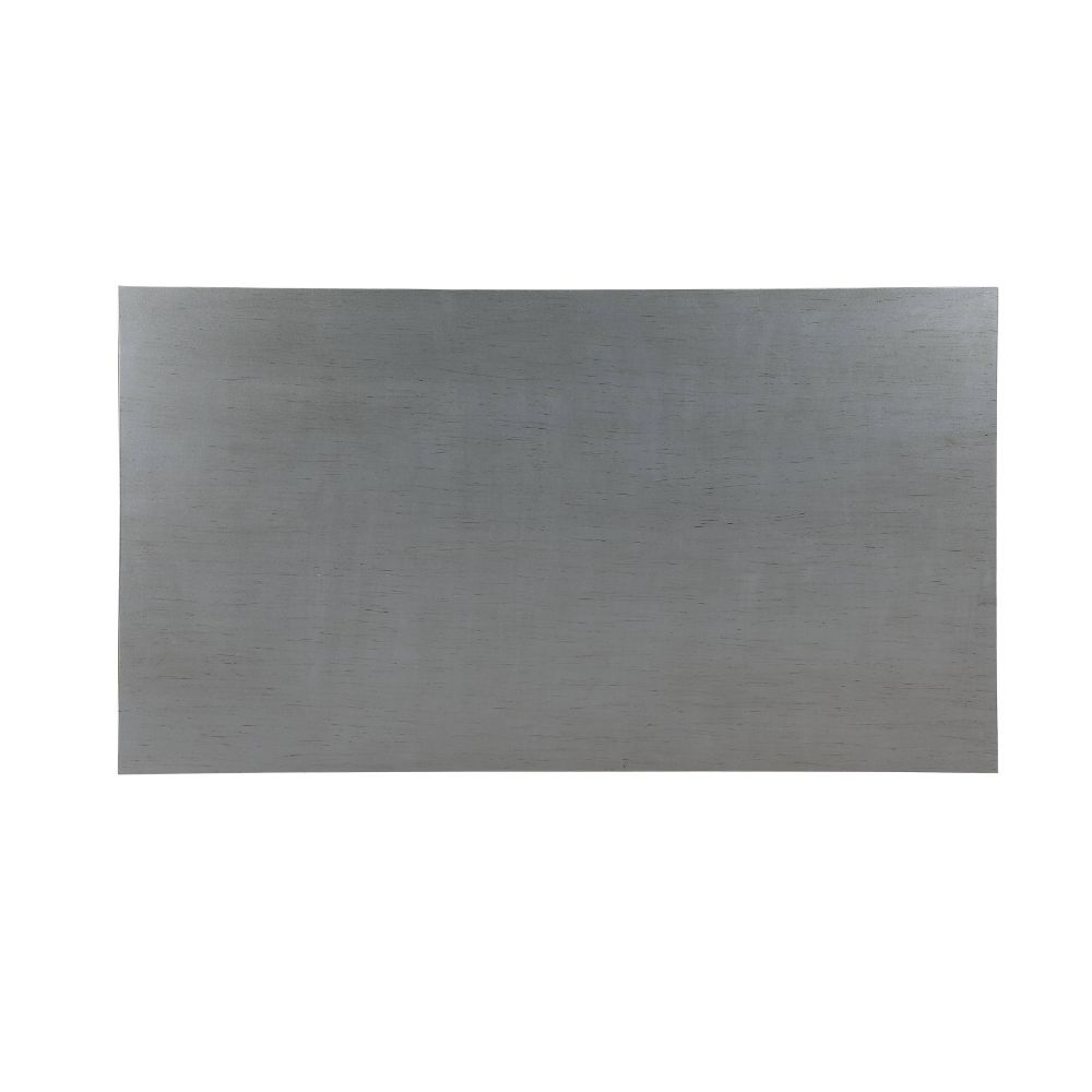 Varian - Dining Table 90"L) - Mirrored & Antique Platinum