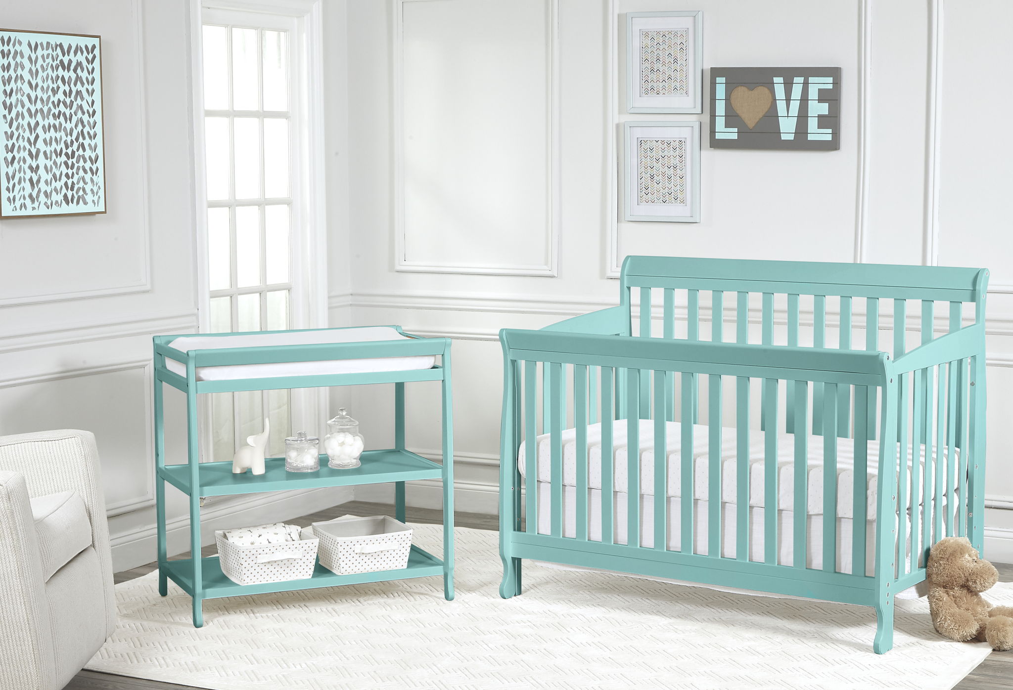 Riley - 4-in-1 Convertible Crib