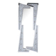 ACME Noralie - Accent Floor Mirror - Pearl Silver - Wood - 63" | Meri Furniture