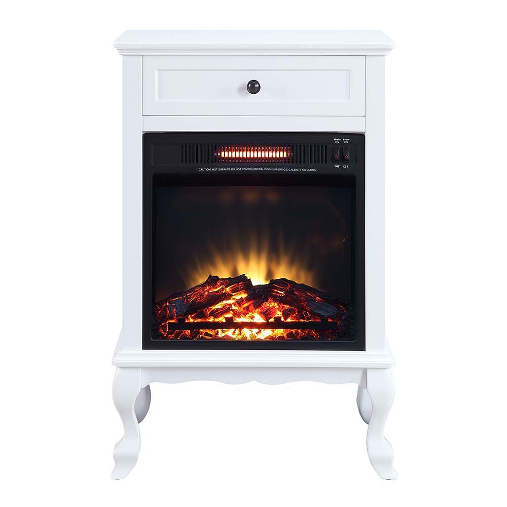 ACME Eirene - Fireplace. | Meri Furniture