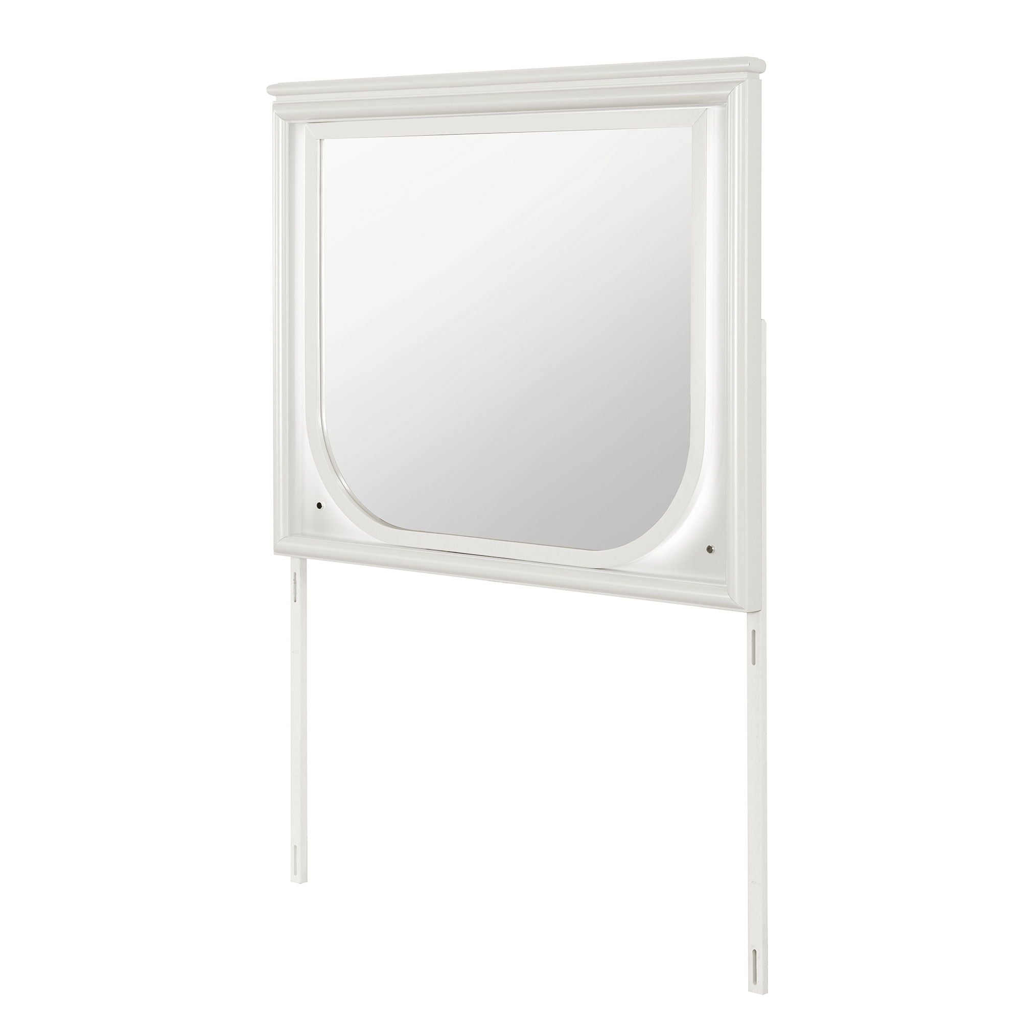 Uriuni - Large Scale Mirror With LED Light - Off White