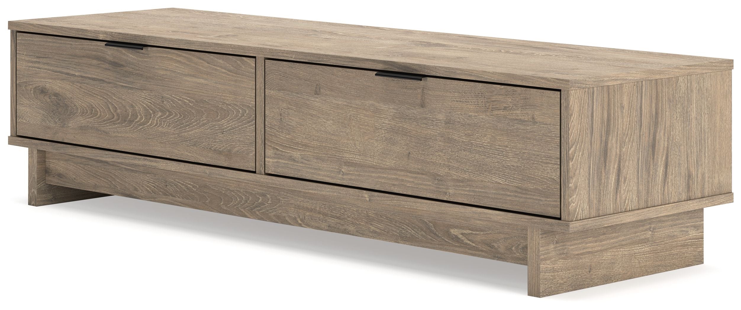 Ashley Furniture Oliah - Natural - Storage Bench | Meri Furniture