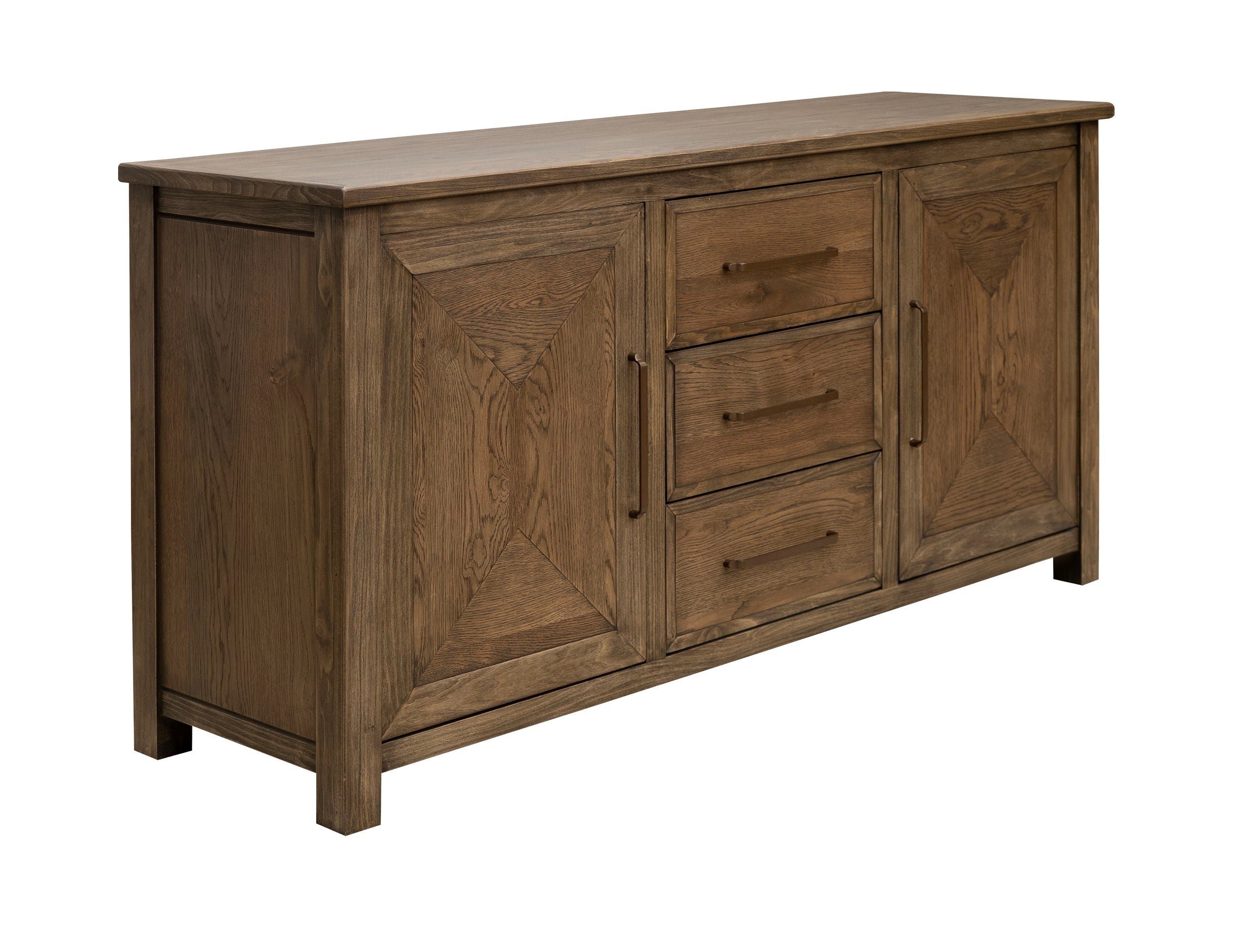 International Furniture Direct Novus Lodge - Buffet - Walnut Brown | Meri Furniture