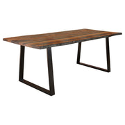 Ditman - Live Edge Dining Table - Gray Sheesham
