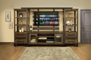 International Furniture Direct Loft Brown - Wall Unit - Dark Brown | Meri Furniture