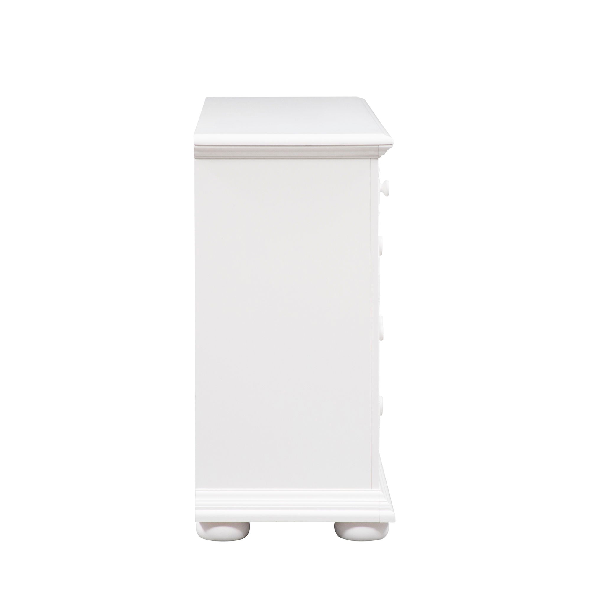 Liberty Furniture Summer House - 2 Door 5 Drawer Dresser - White | Meri Furniture