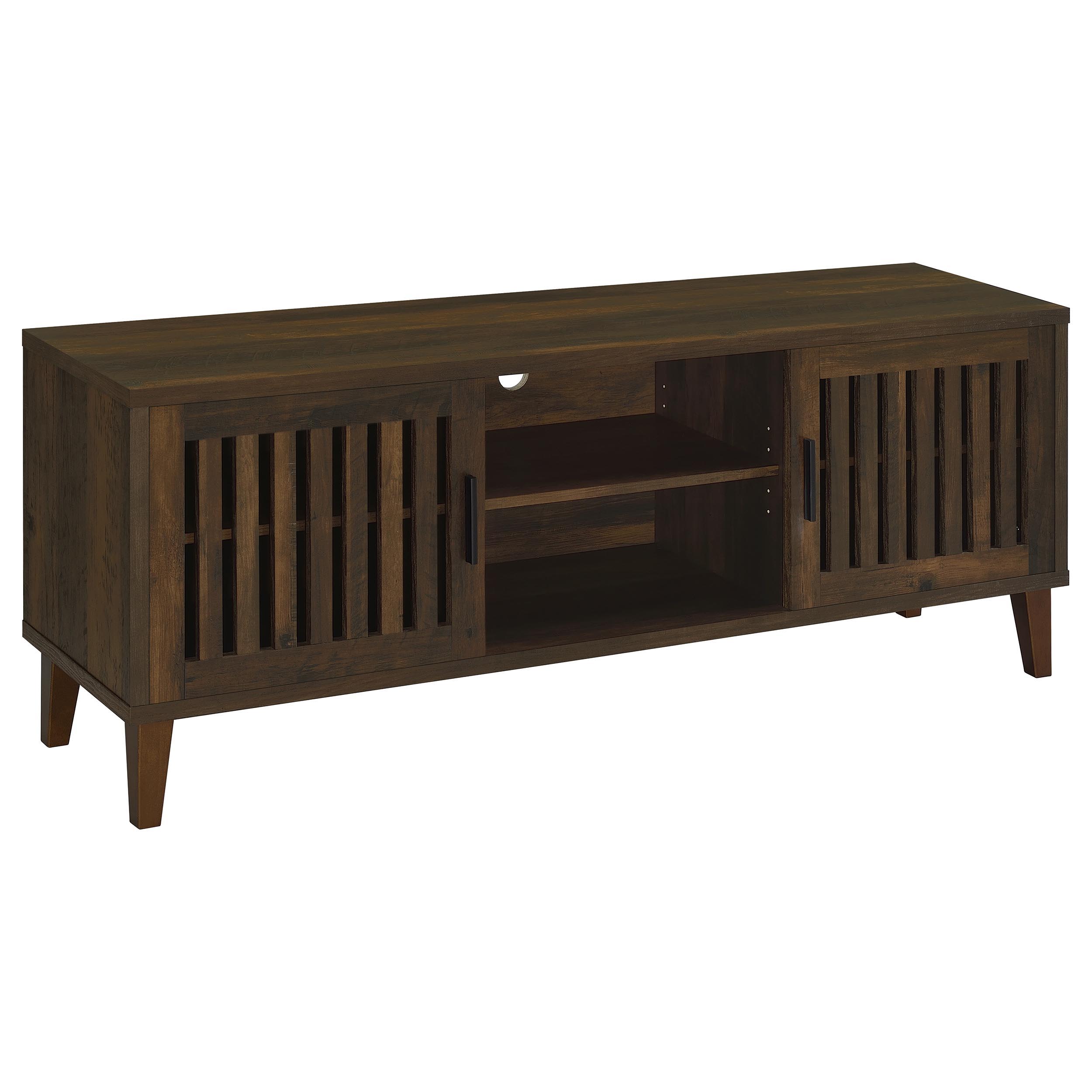 Coaster Fine Furniture Sedona - 2 Door Engineered Wood TV Stand - Dark Pine | Meri Furniture