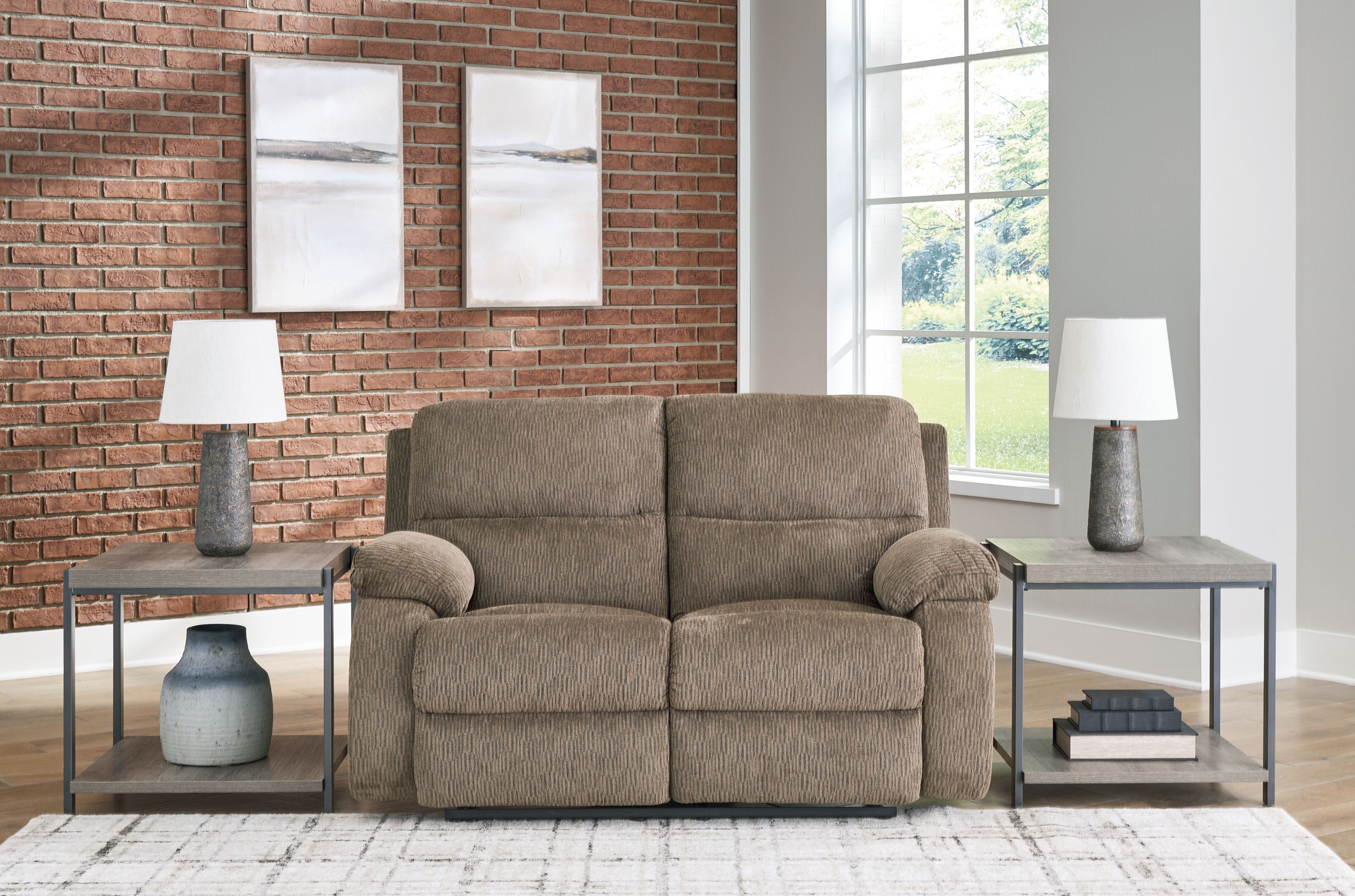 Signature Design by Ashley® Scranto - Reclining Loveseat | Meri Furniture