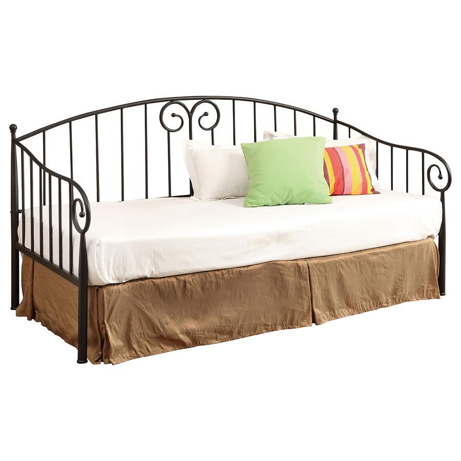 Coaster Fine Furniture Grover - Metal Twin Daybed - Black | Meri Furniture