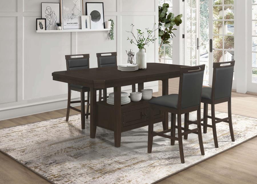 Coaster Fine Furniture Prentiss - Butterfly Leaf Dining Table Set | Meri Furniture