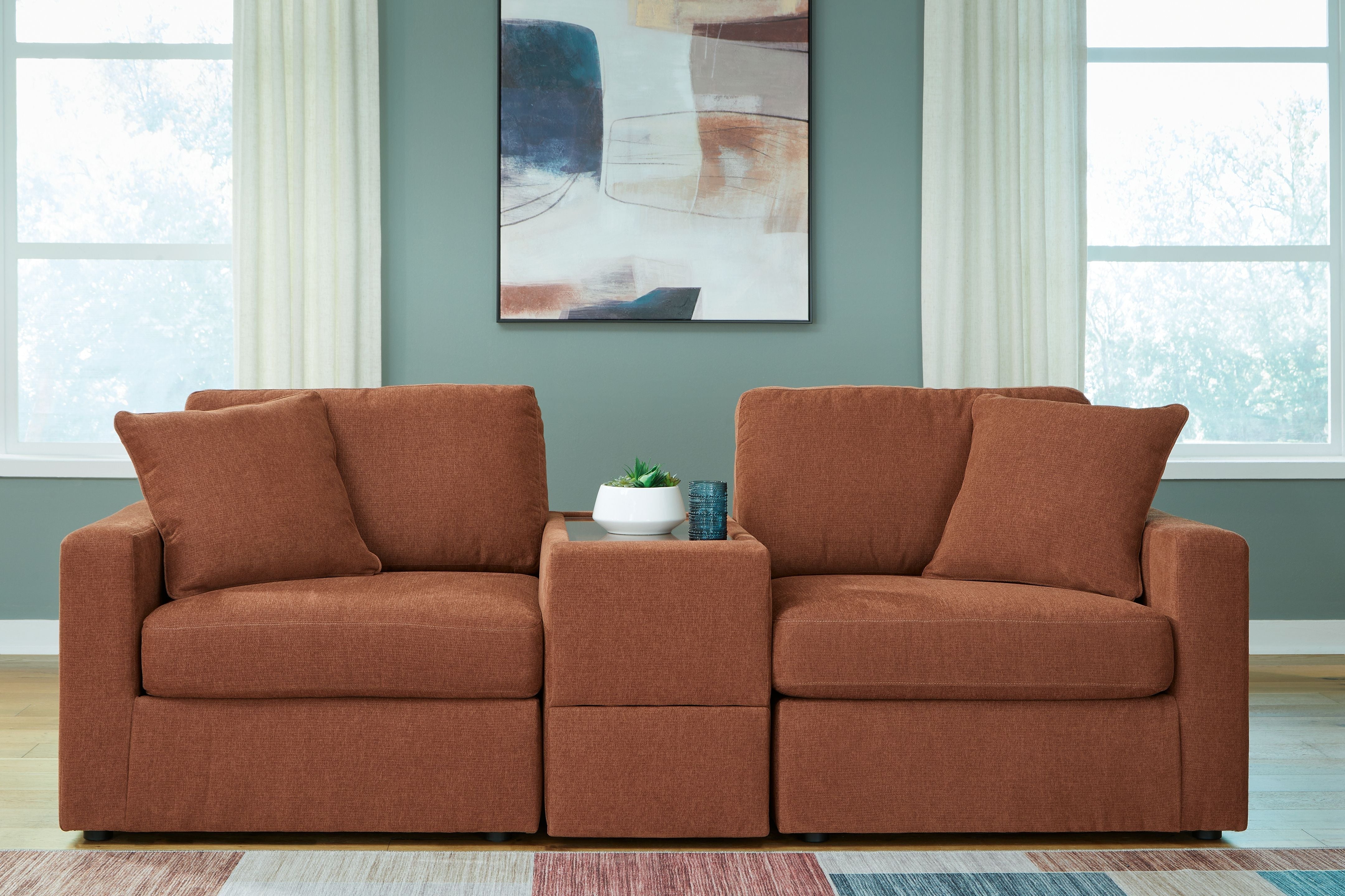 Signature Design by Ashley® Modmax - Spice - Sectional | Meri Furniture