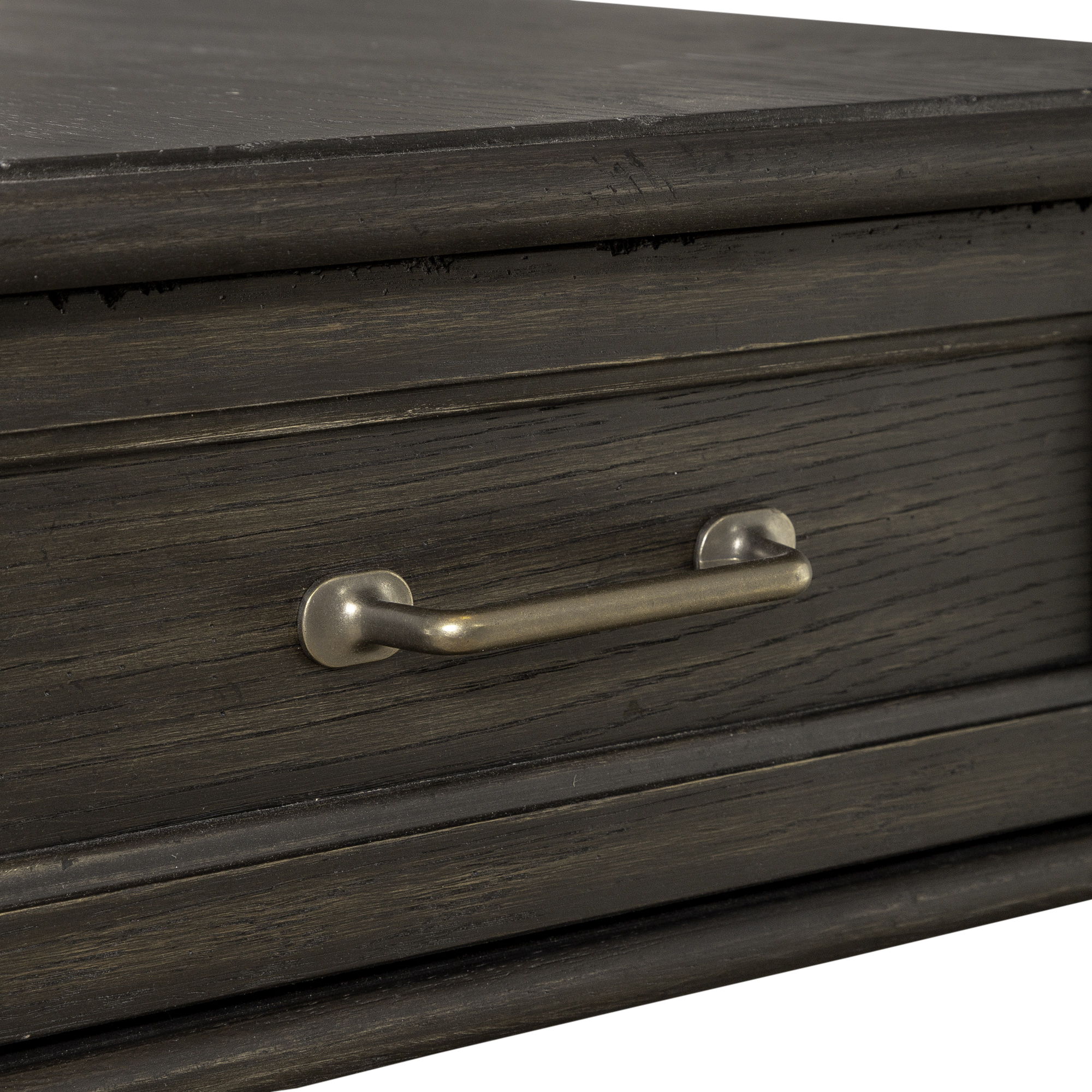 Mill Creek - Drawer End Table - Dark Brown