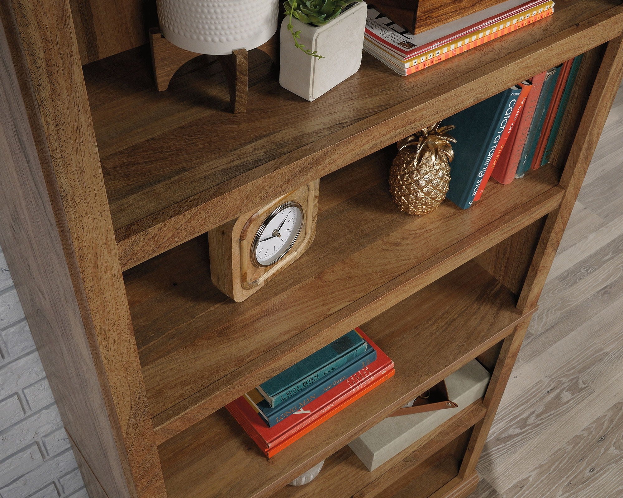 5-Shelf Bookcase Sindoori Mango