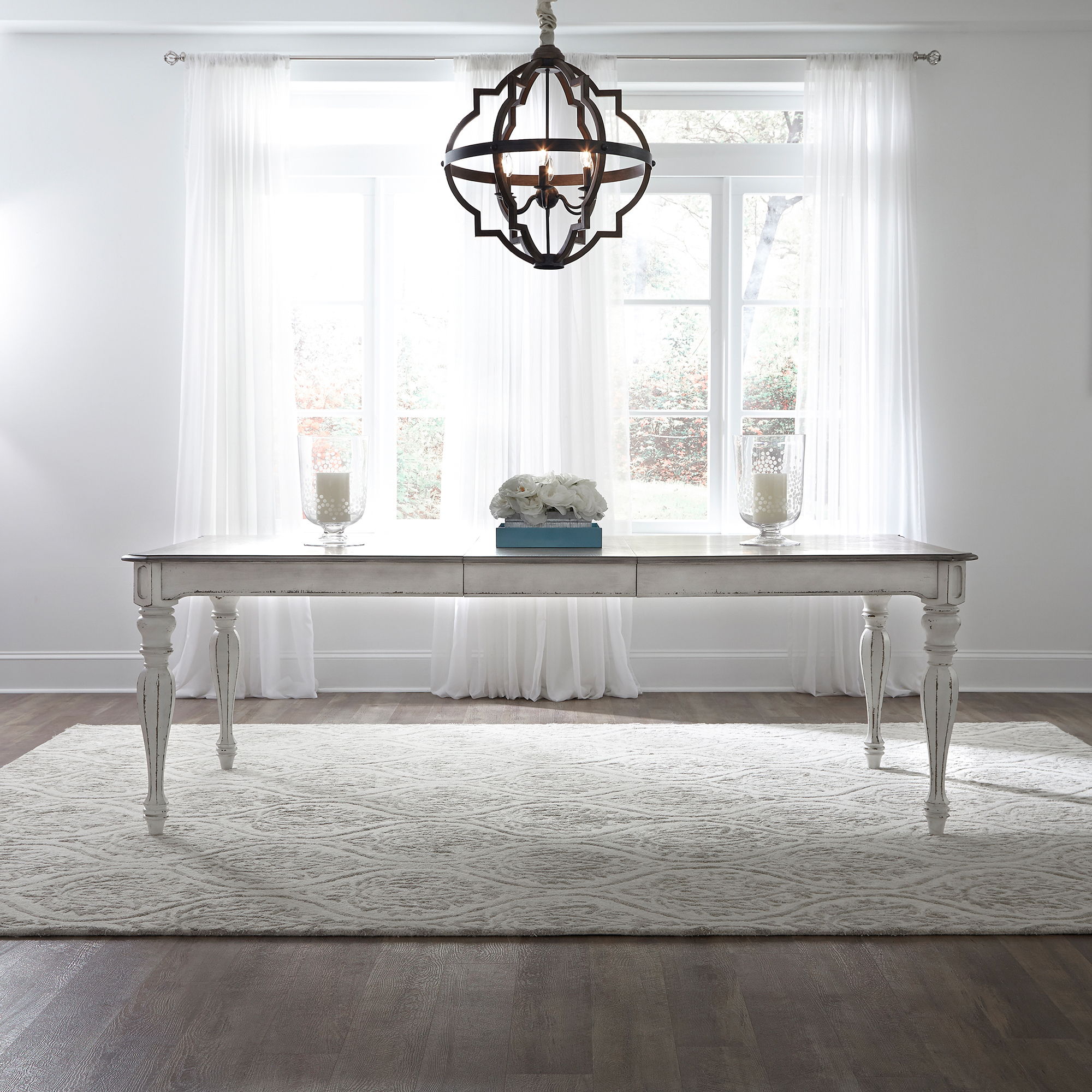 Liberty Furniture Magnolia Manor - Rectangular Leg Table | Meri Furniture