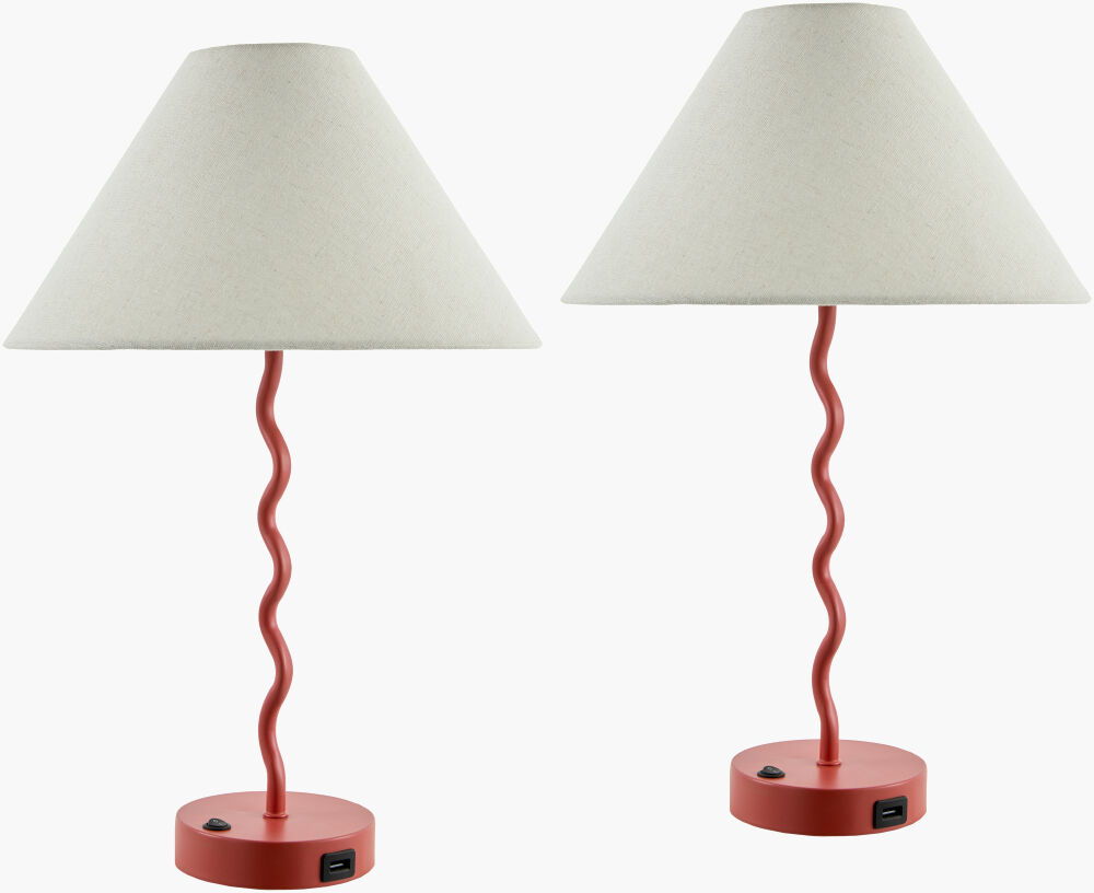 Begonia Accent Table Lamp
