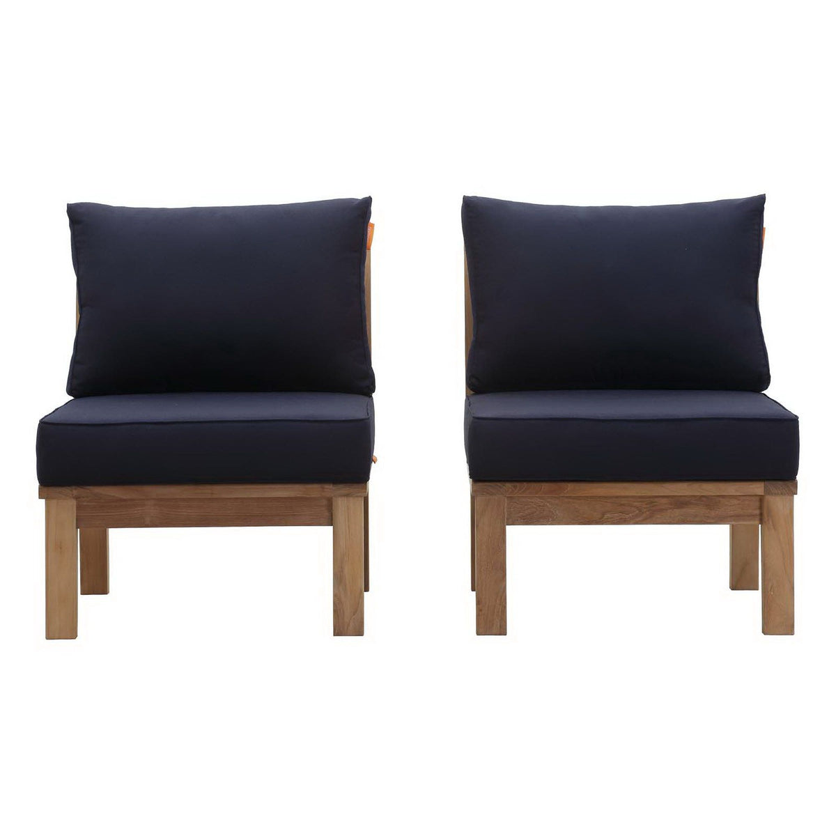 Marina 2 Piece Outdoor Patio Teak Set by Modway