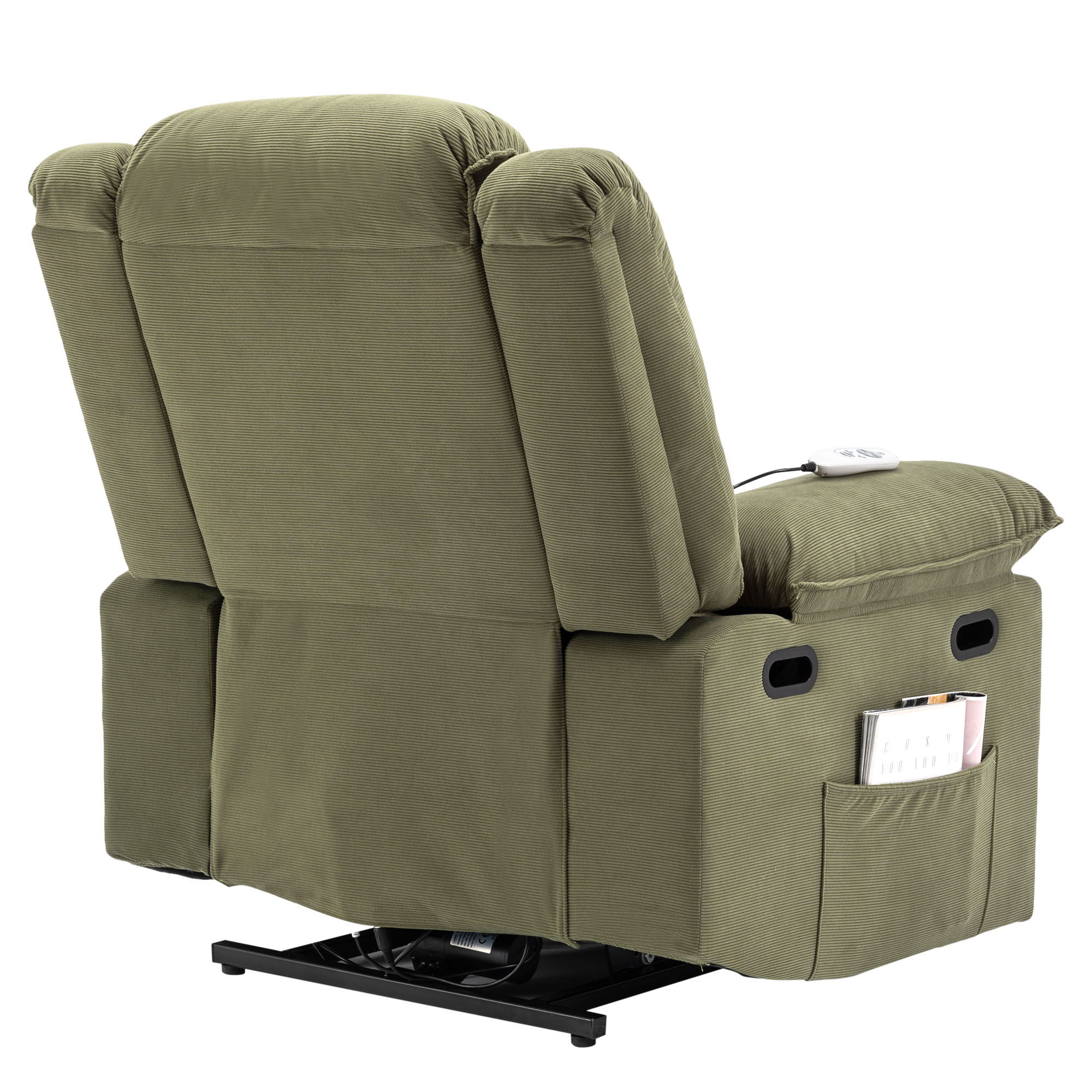 Massage Recliner Power Lift Chair With Adjustable Massage And Heating Function