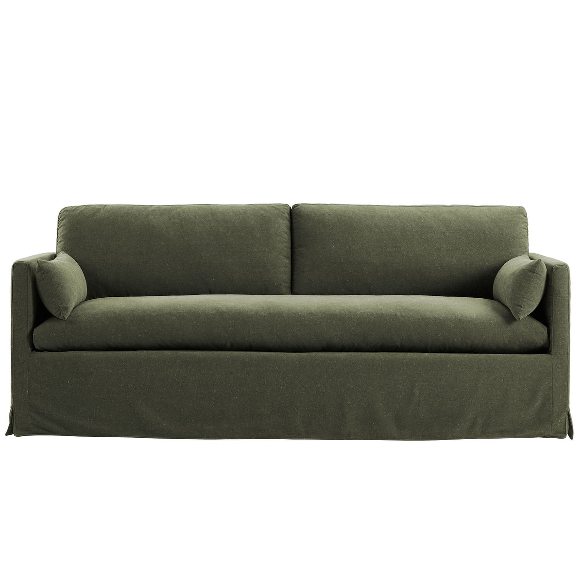 Wellfleet 85" Slipcovered Fabric Sofa by Modway