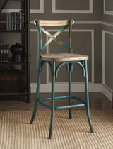 The Zaire collection chairs offer a vintage style bar chairs.