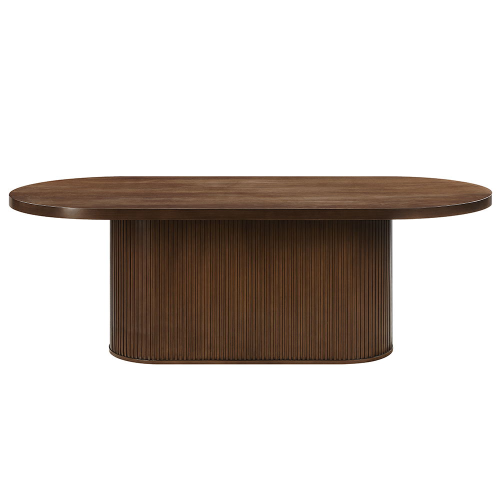 ACME Gamarya - Dining Table - Oak Finish | Meri Furniture