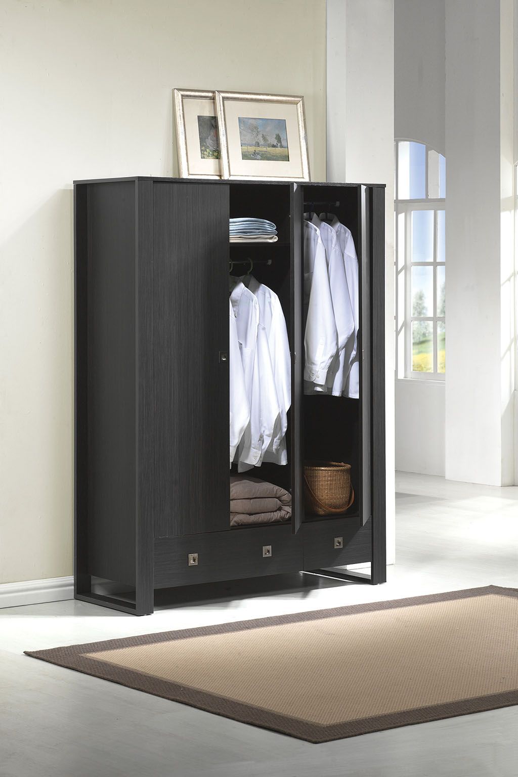 ACME Alexis Wardrobe - Espresso | Meri Furniture