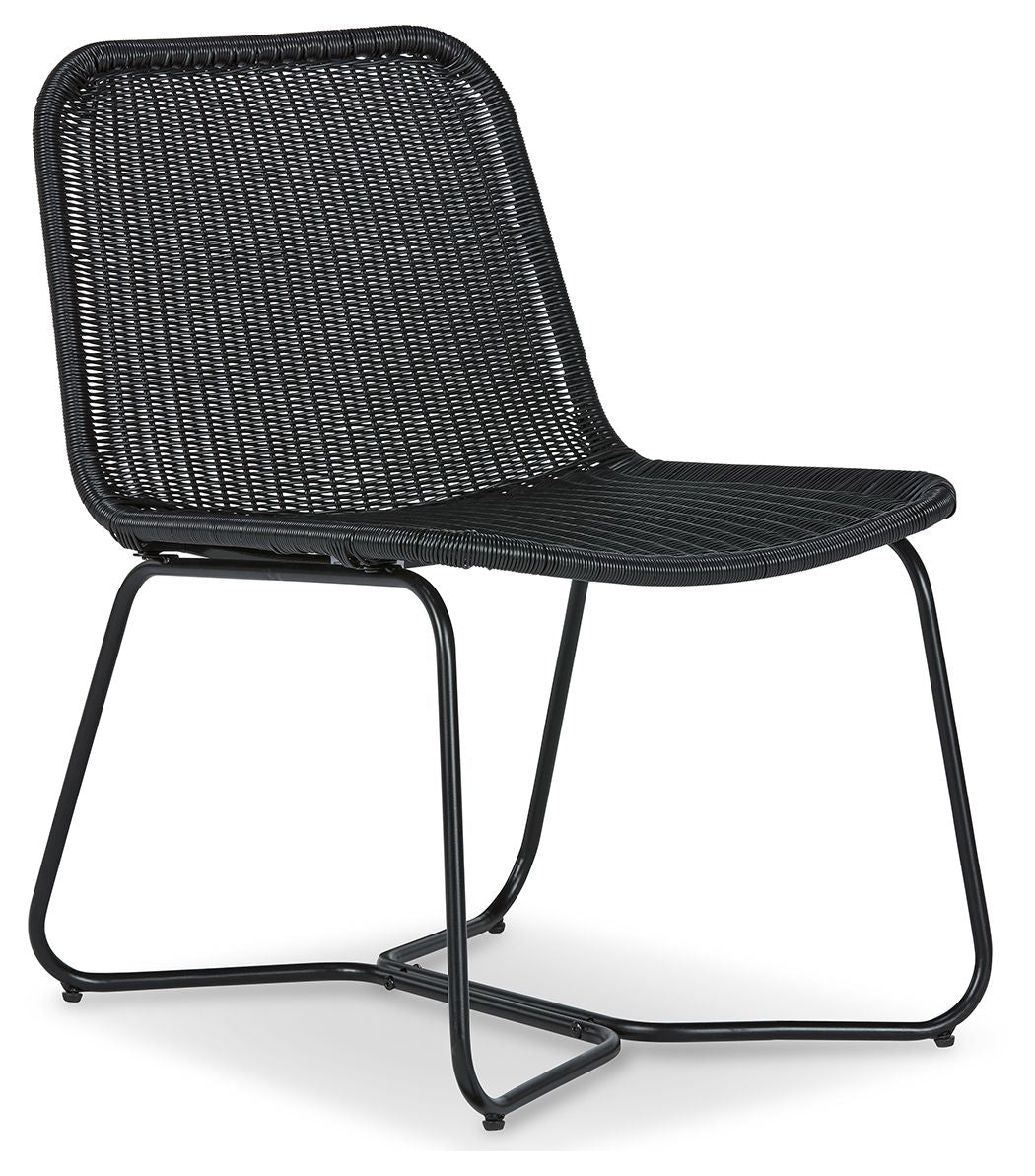 Signature Design by Ashley® Daviston - Black - Accent Chair | Meri Furniture