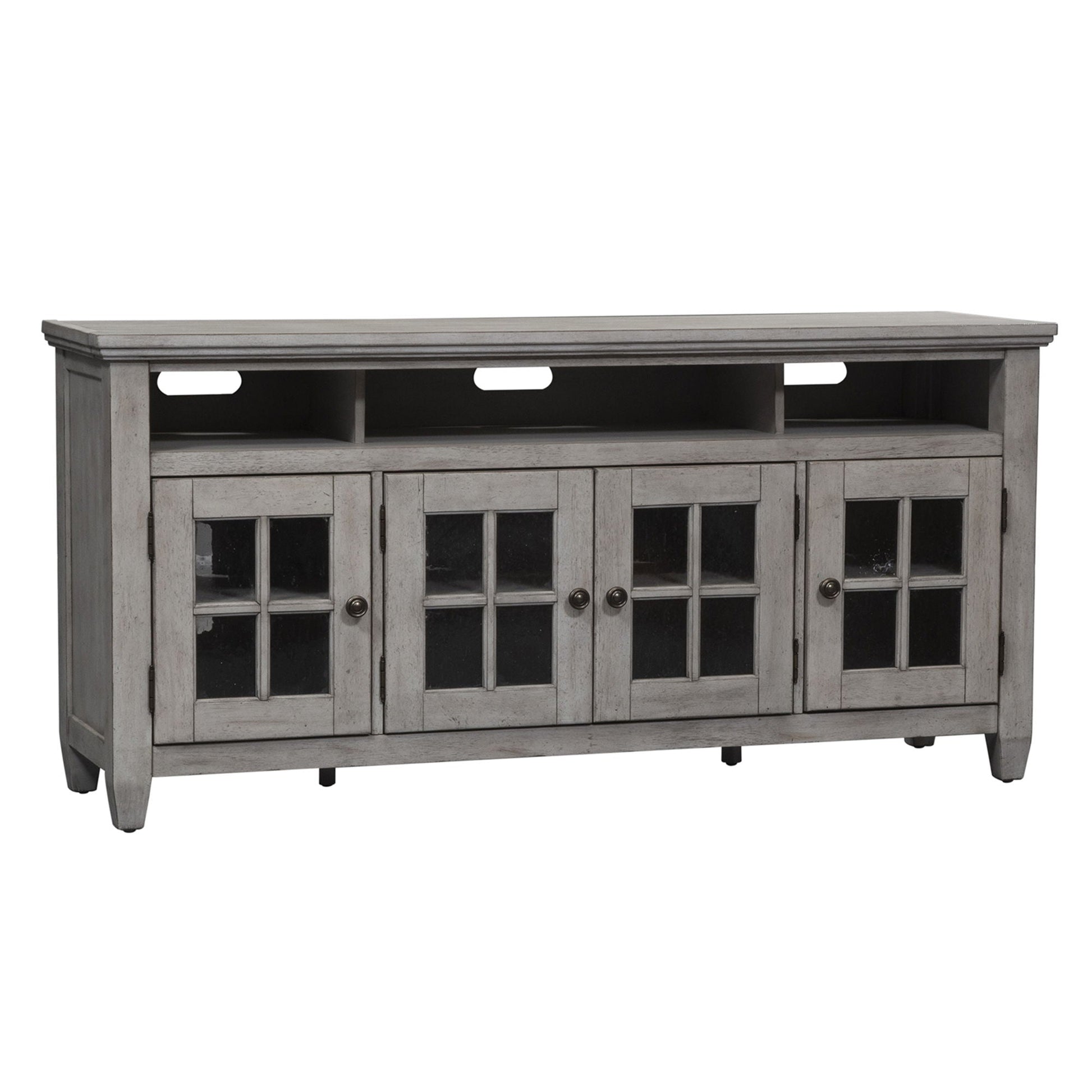 Liberty Furniture Heartland - Entertainment TV Stand - White | Meri Furniture