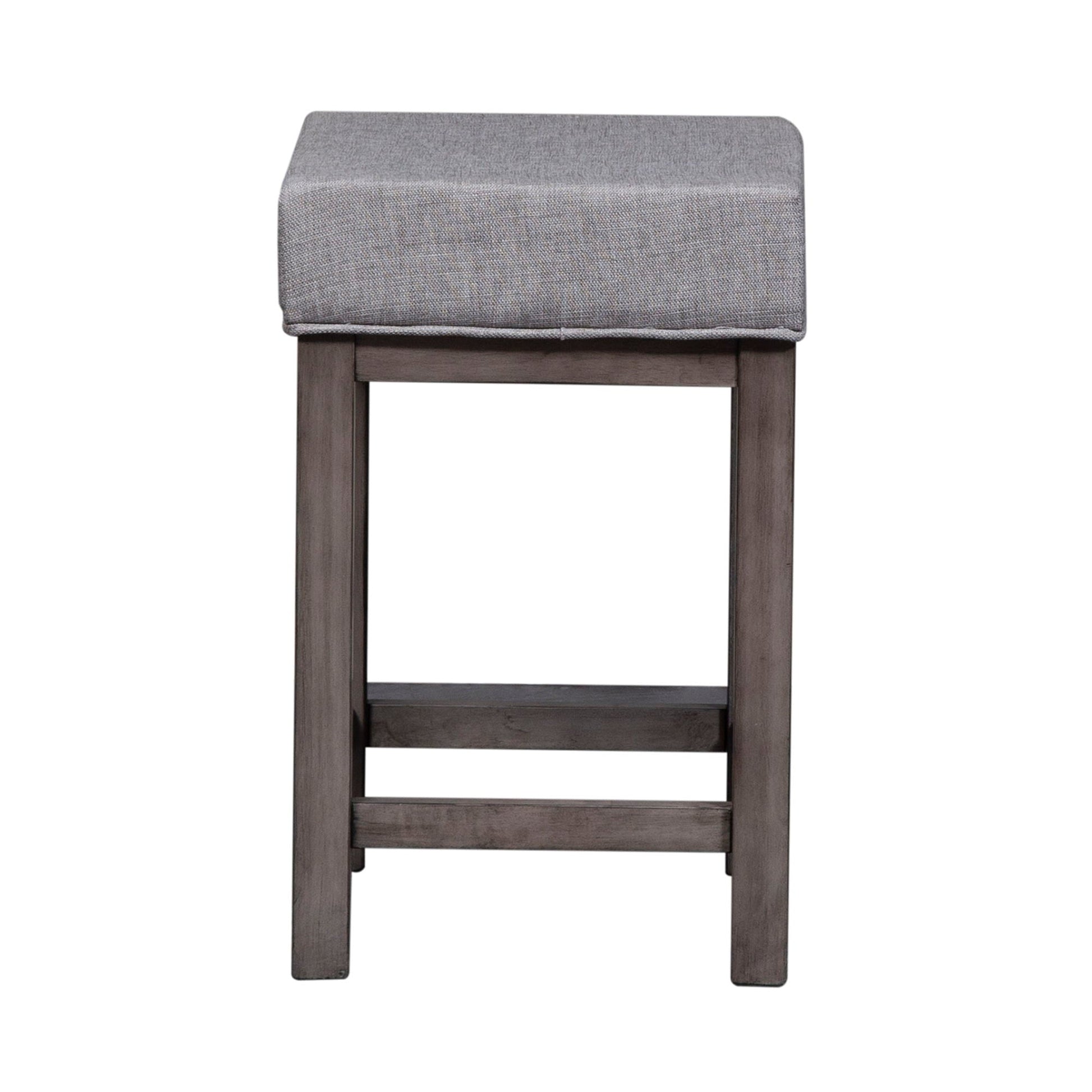 Liberty Furniture Tanners Creek - Upholstered Console Stool (3 Piece Set) - Dark Gray | Meri Furniture