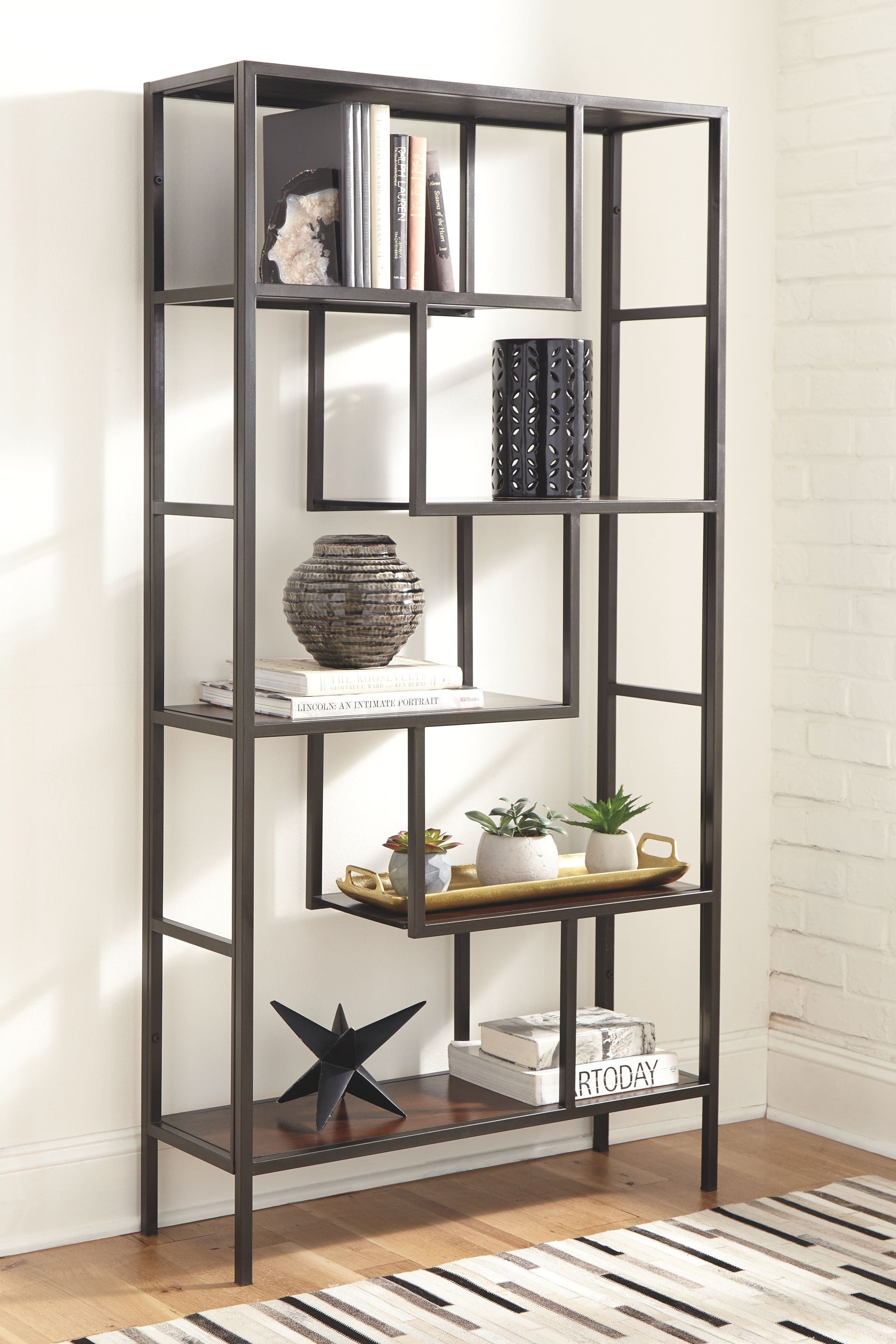 Ashley Furniture Frankwell - Bookcase | Meri Furniture