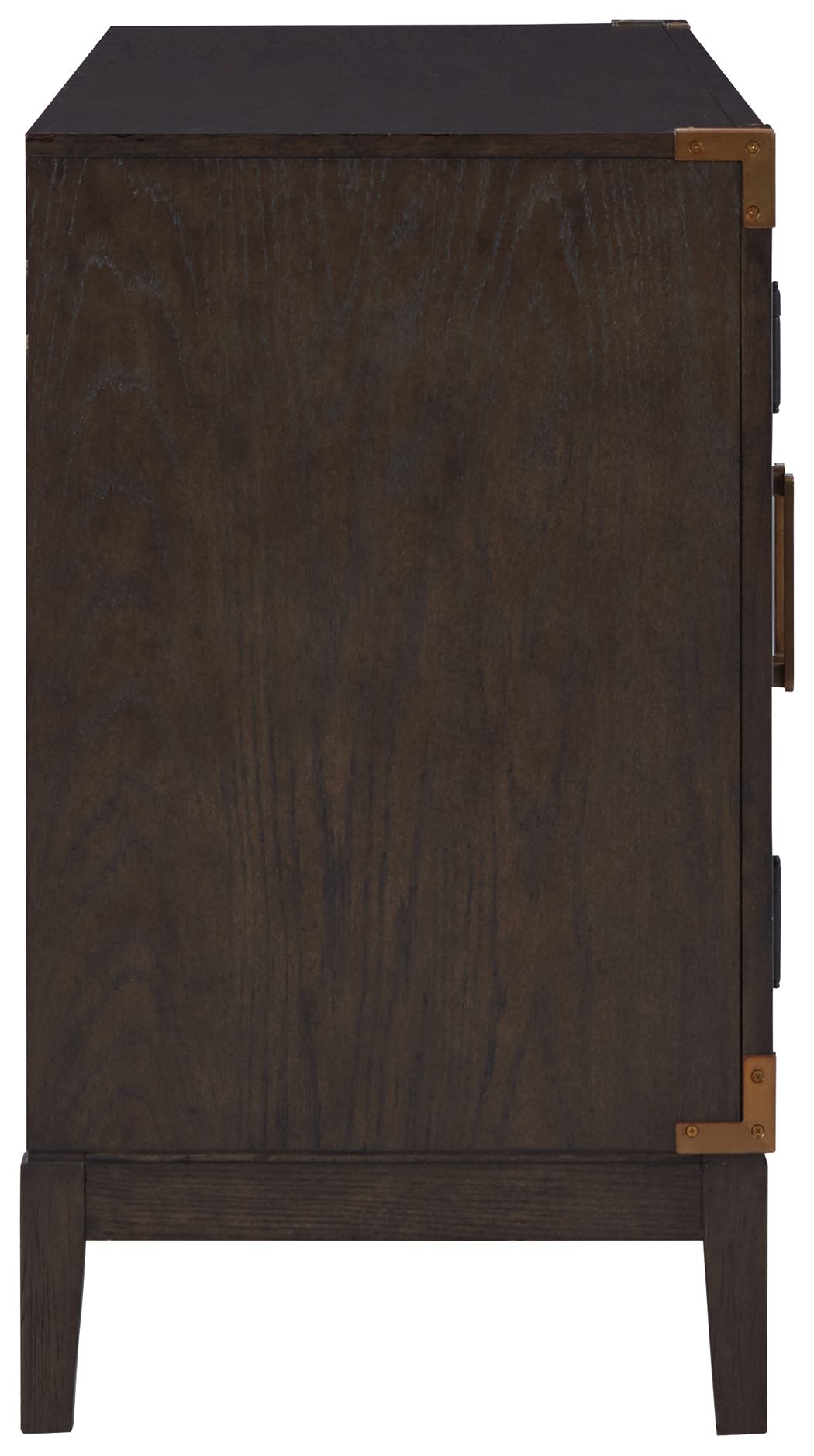 Signature Design by Ashley® Burkhaus - Dark Brown - Dining Room Server | Meri Furniture