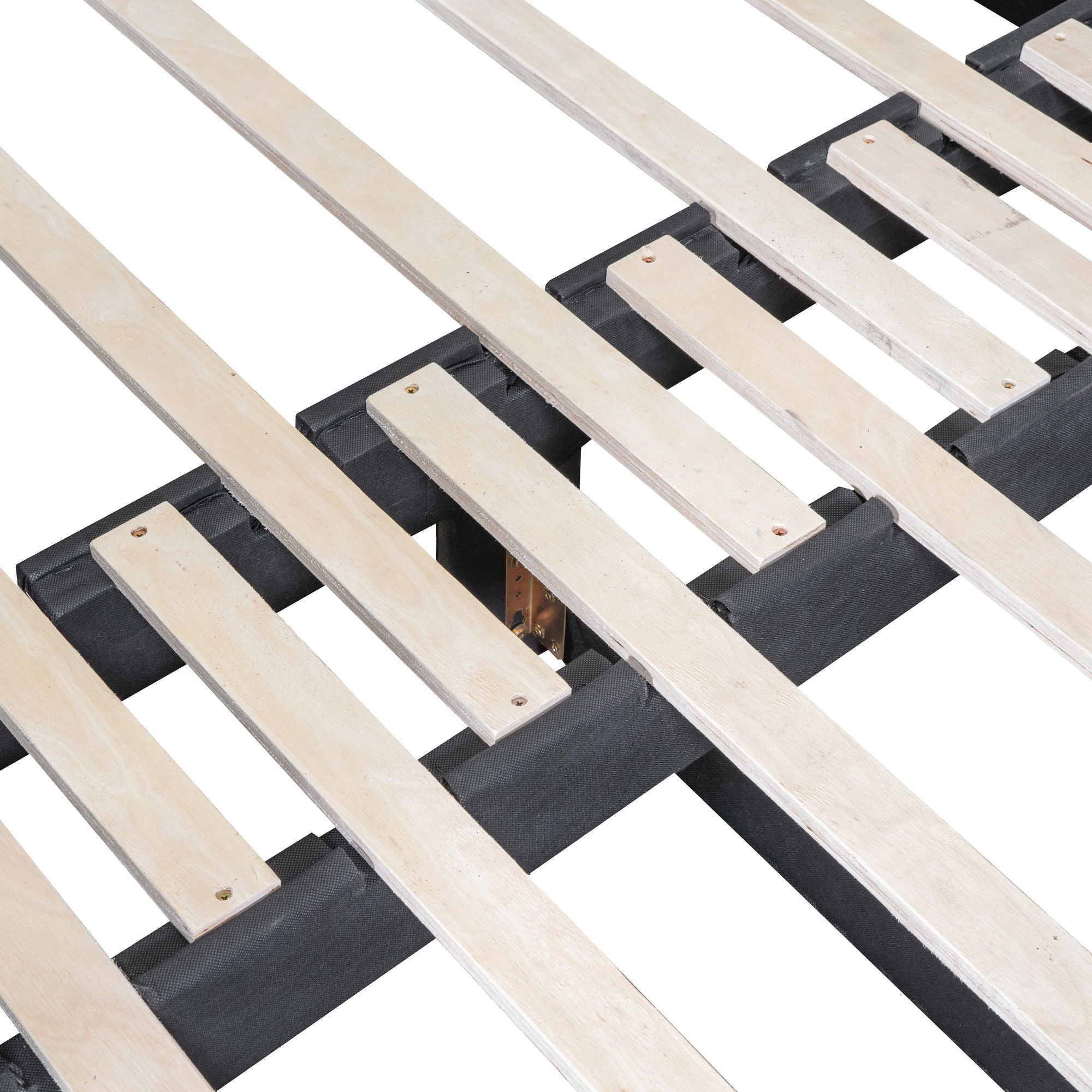 Upholstered Daybed With Cloud-Shaped Backrest, Trundle & 2 Drawers And USB Ports