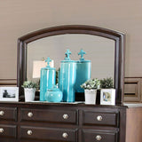 Furniture of America Litchville - Mirror - Brown Cherry | Meri Furniture