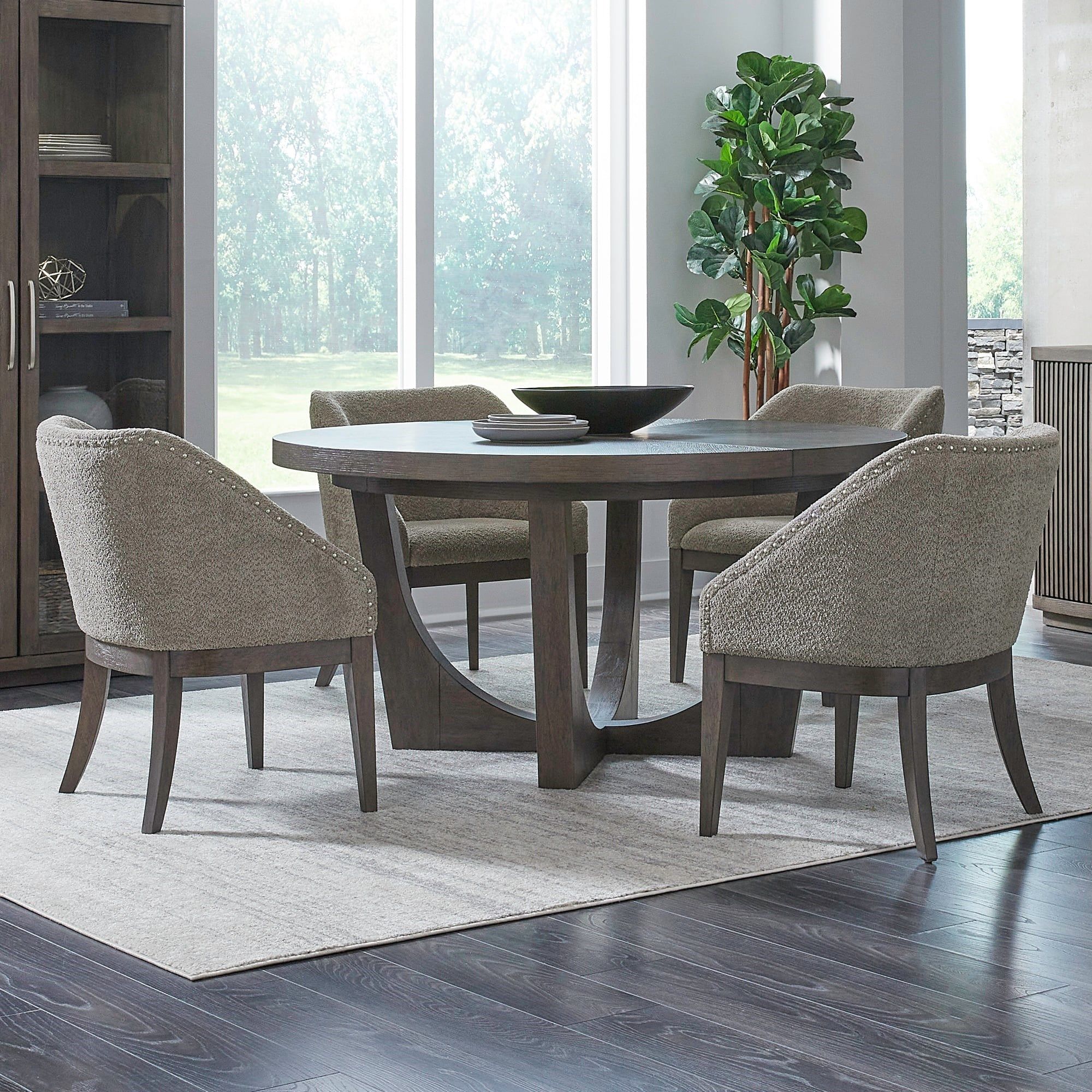 Liberty Furniture Cascade Falls - Pedestal Table - Brown | Meri Furniture
