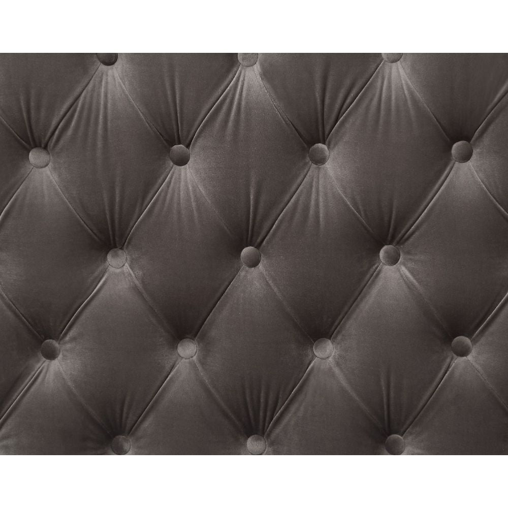 ACME Gillian II - Sofa - Dark Gray Velvet | Meri Furniture