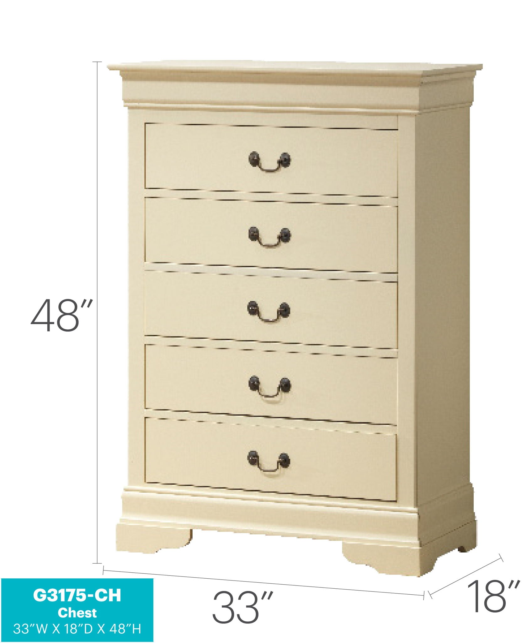 Traditional Style Storage Chest Elegant