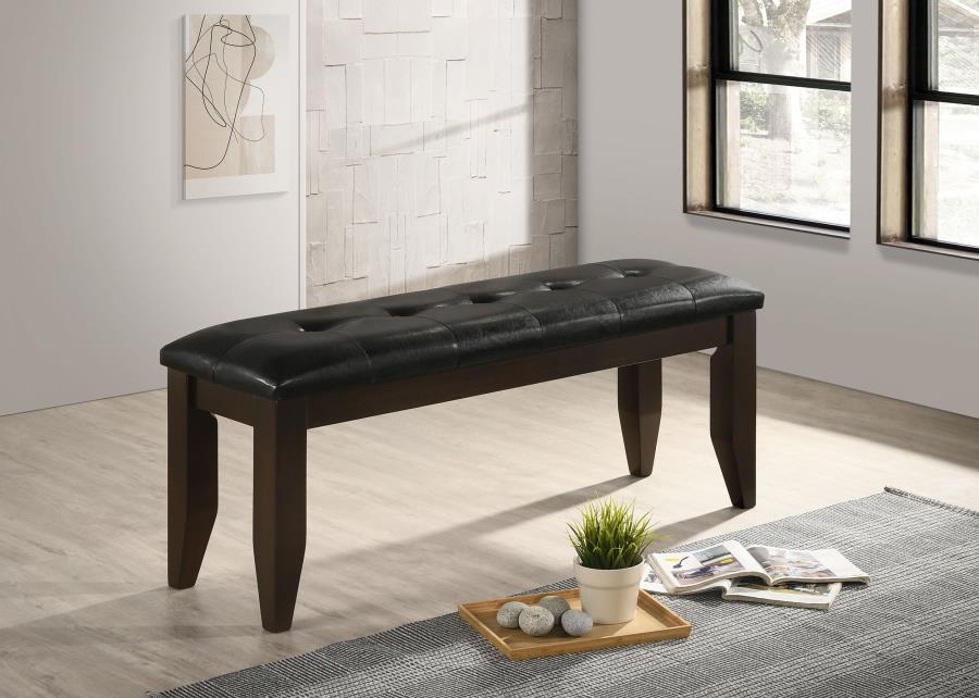Coaster Fine Furniture Dalila - Tufted Upholstered Dining Bench | Meri Furniture