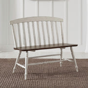 Al Fresco - Slat Back Bench (RTA) - White