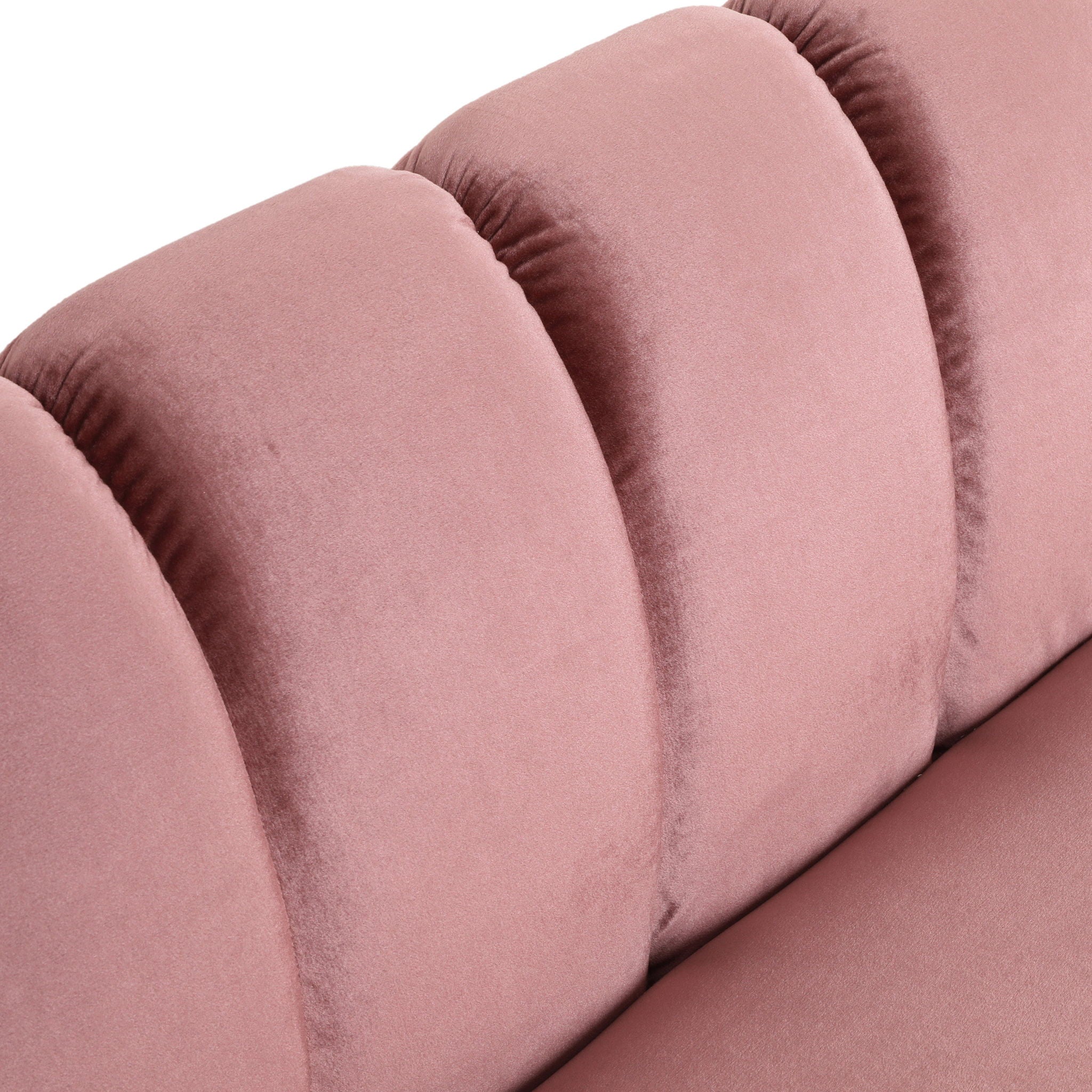Miranda - Modern Glam Velvet 3 Seater Sofa